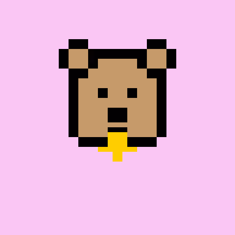Pixel Bear #38299