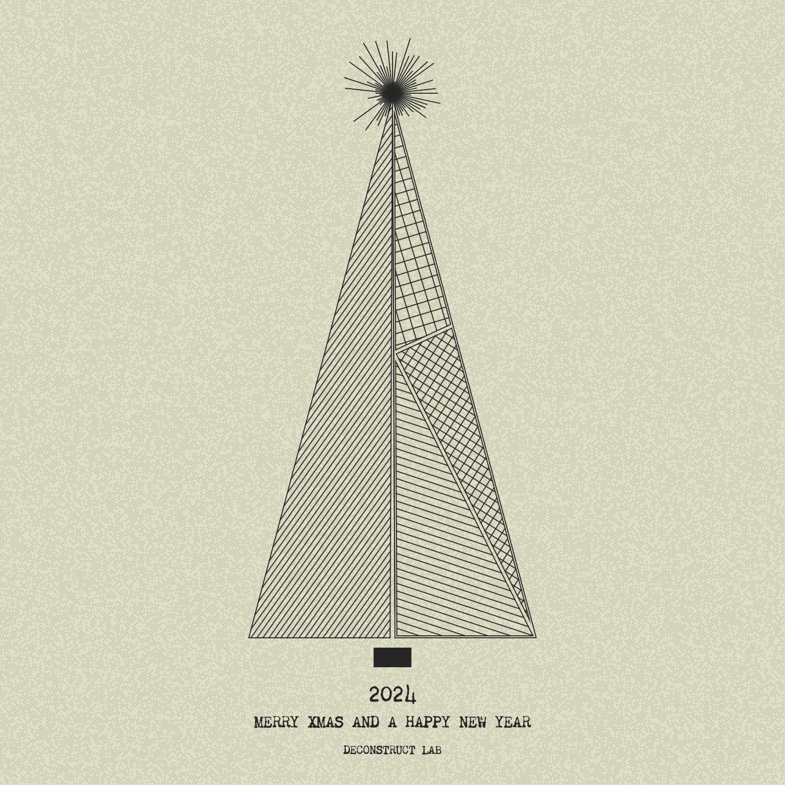 Have Yourself a Merry Little Geometric Tree #190