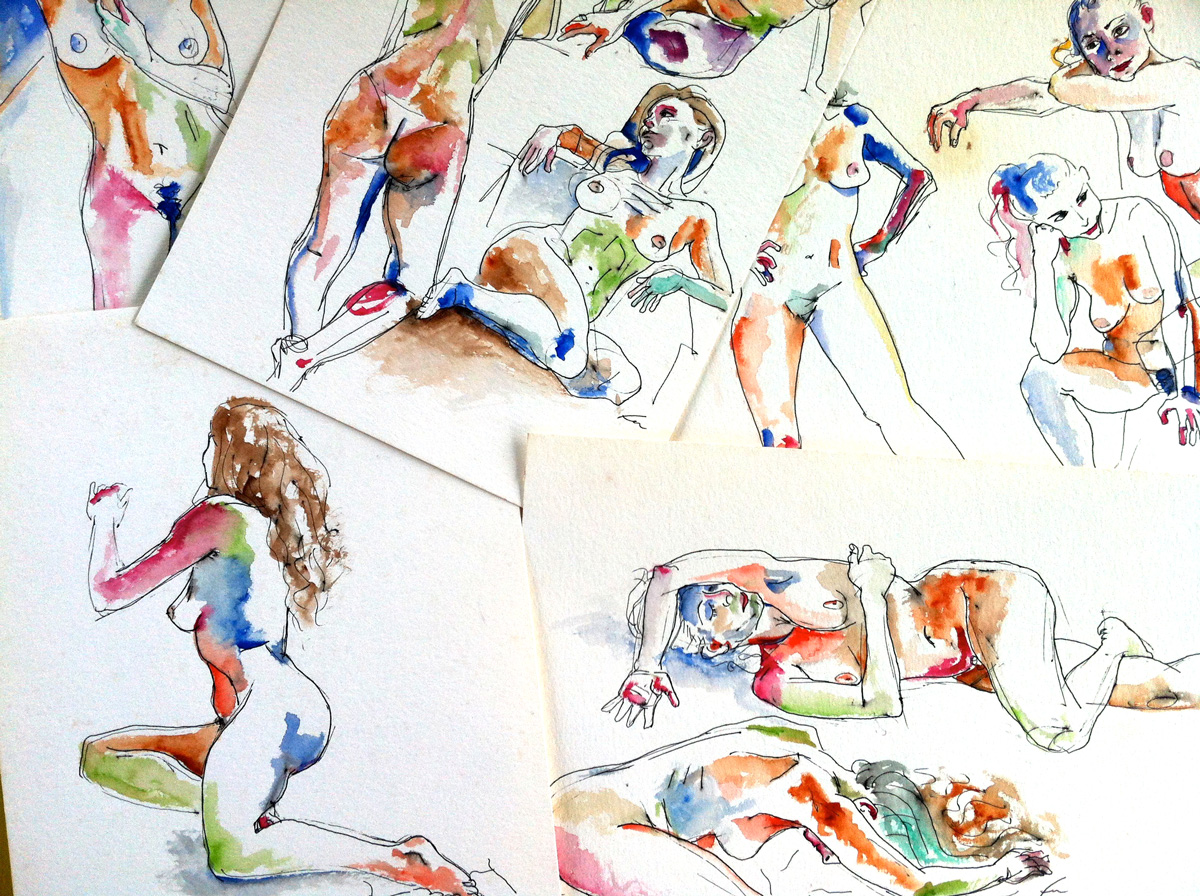 Some old watercolors #39
