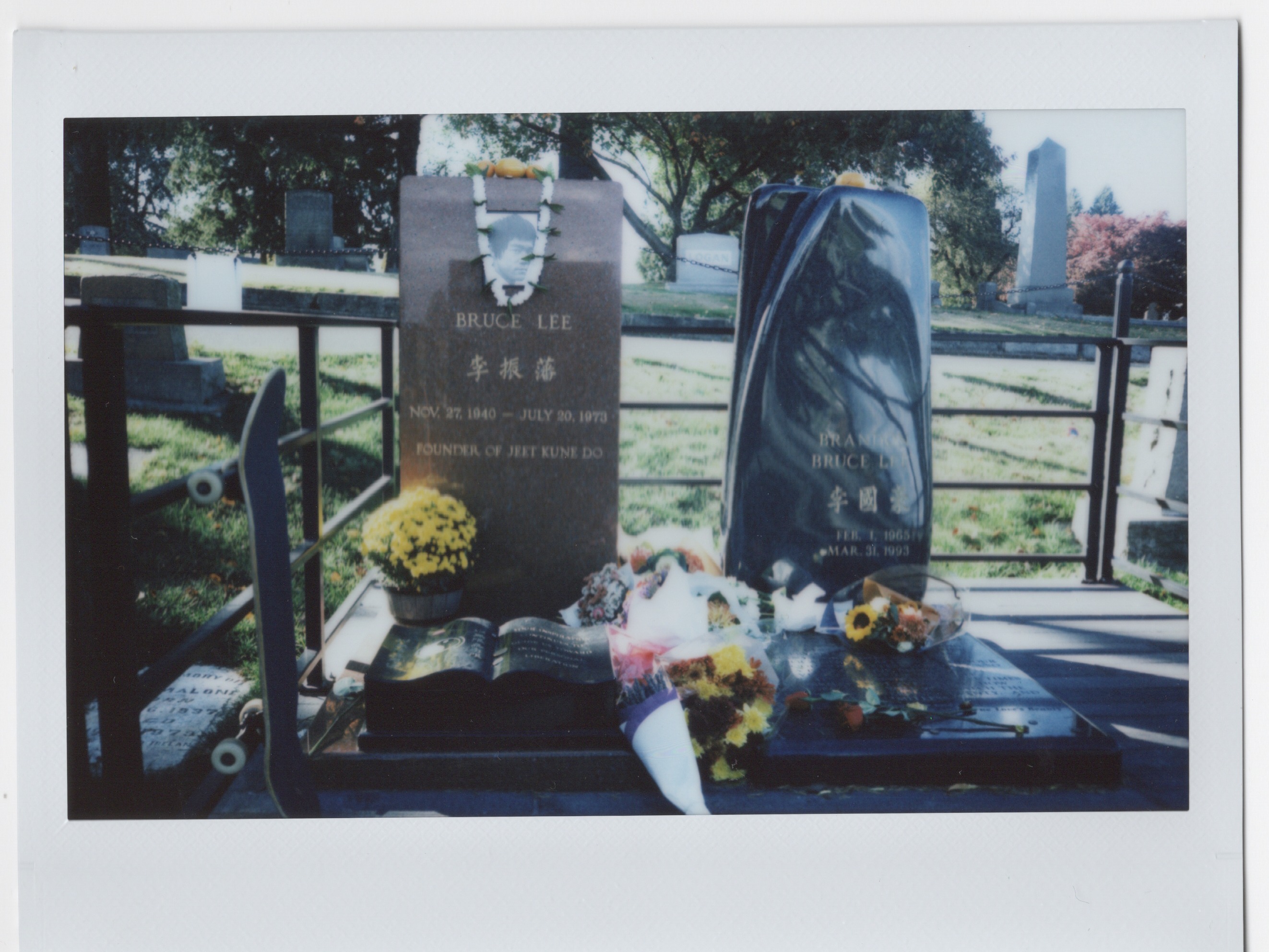 Bruce and Brandon Lee's Grave Site - Seattle, WA