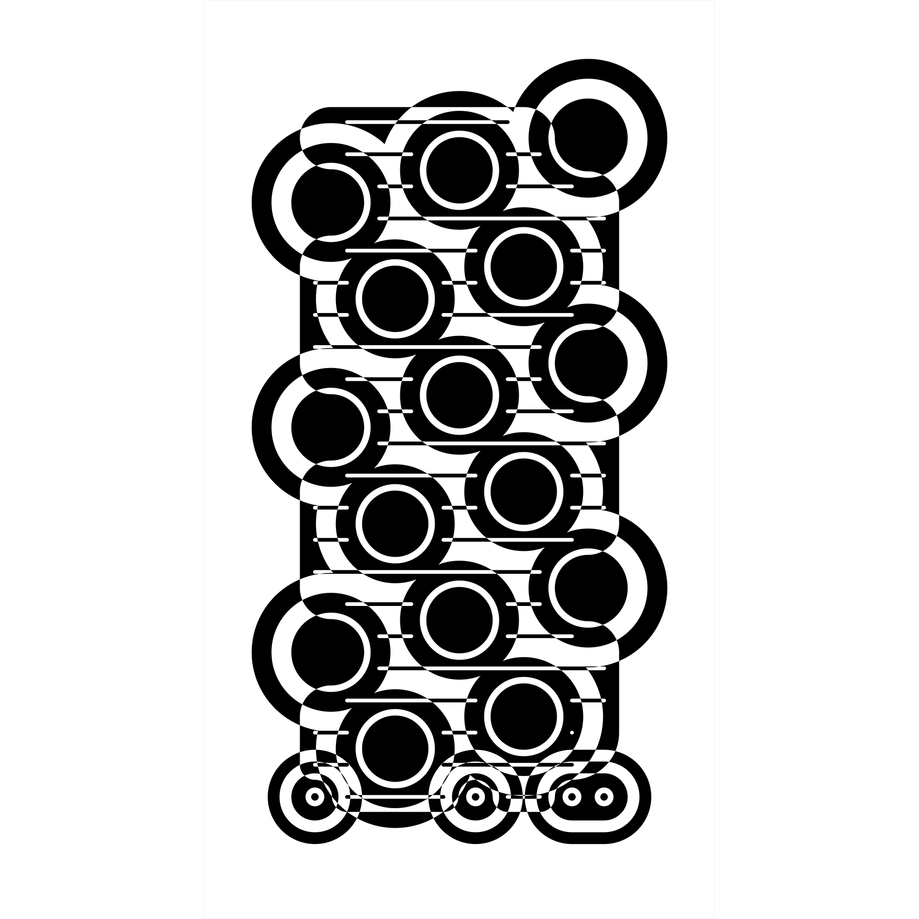 Genuary B&W Prototype 02