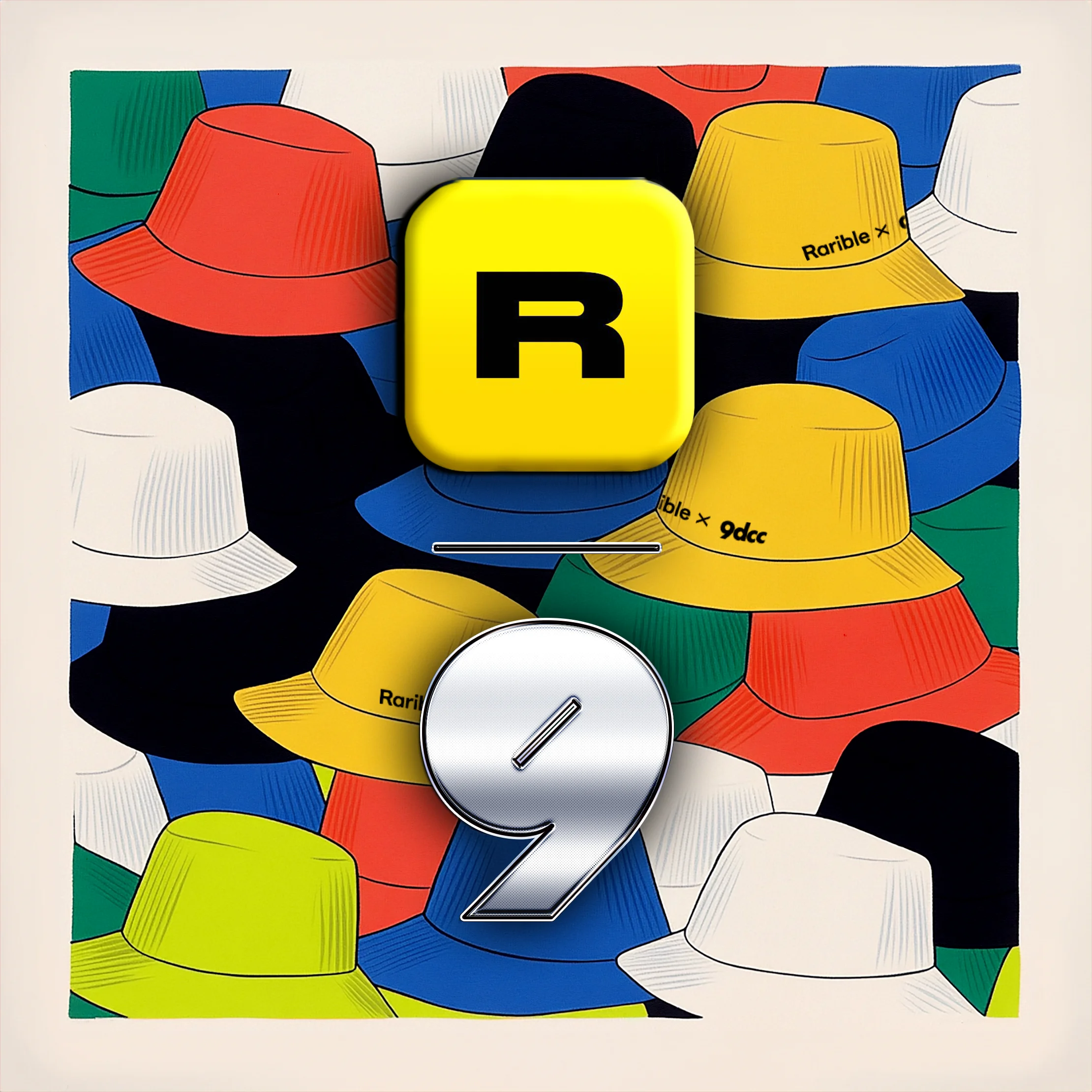 The Rarible Bucket Hat - Powered by 9dcc #33