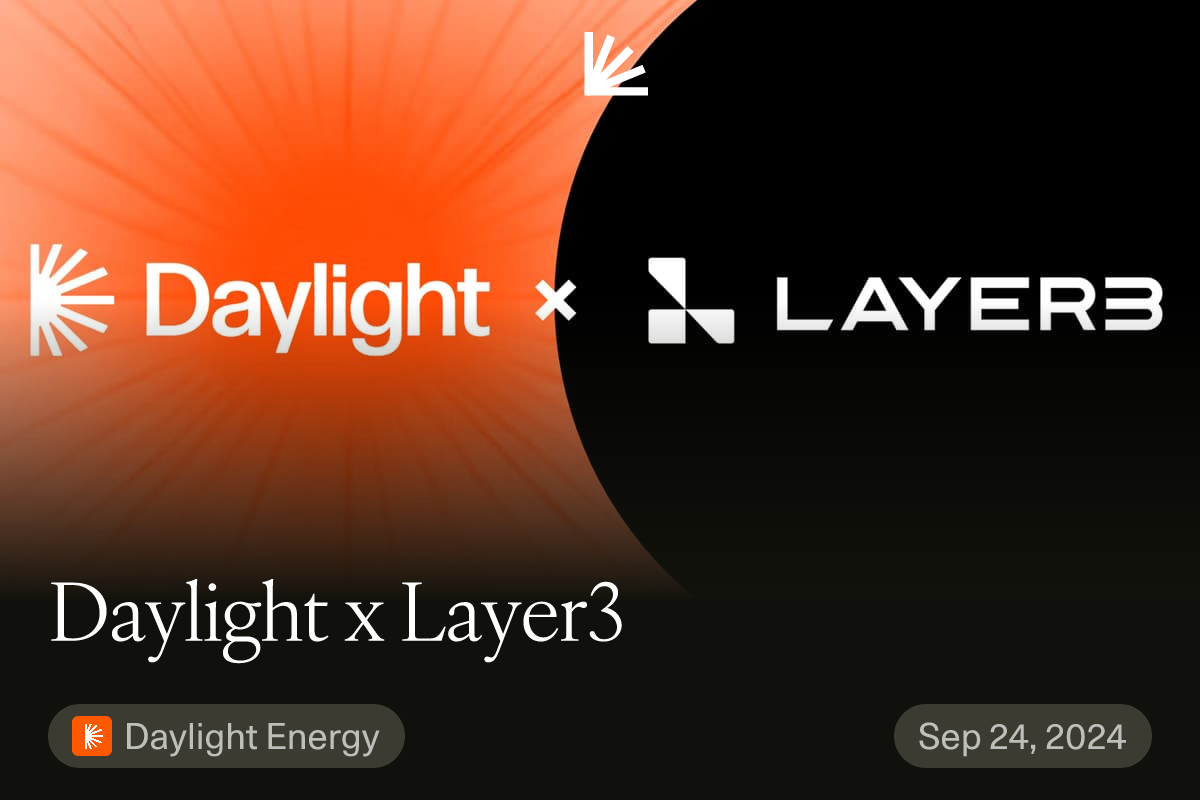 Daylight x Layer3 #821