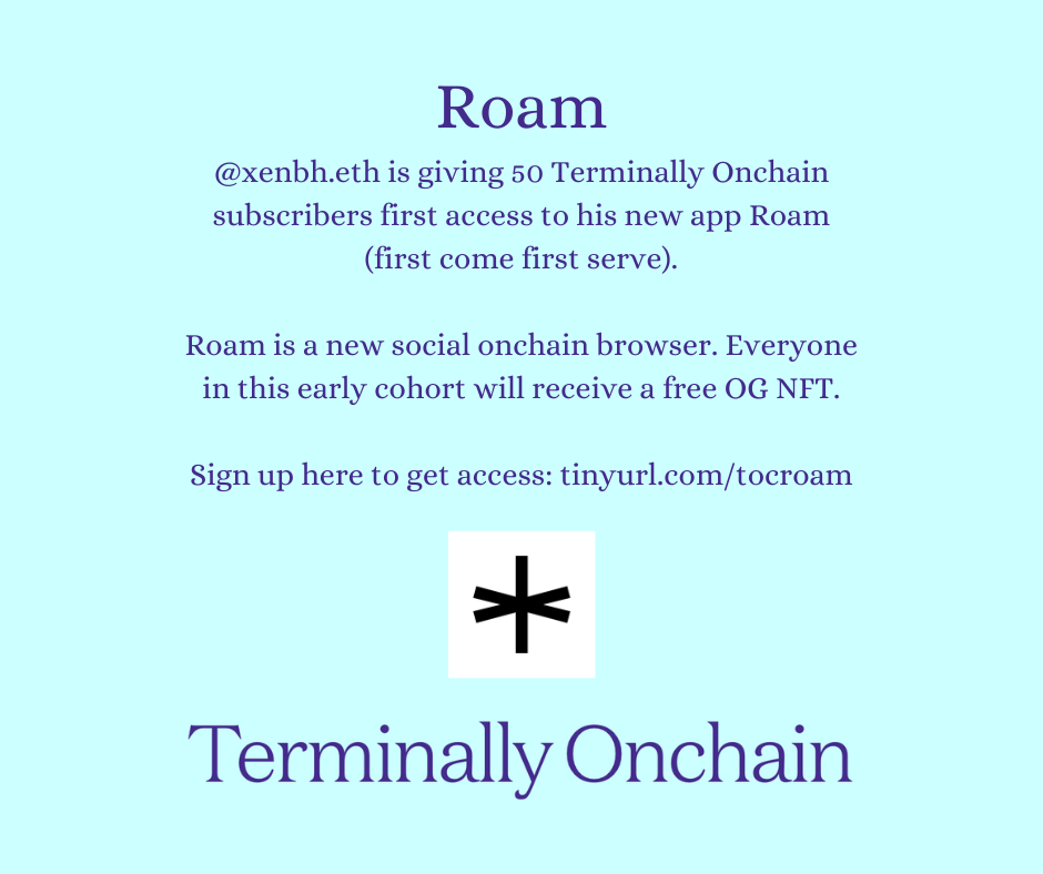 Roam TestFlight Access