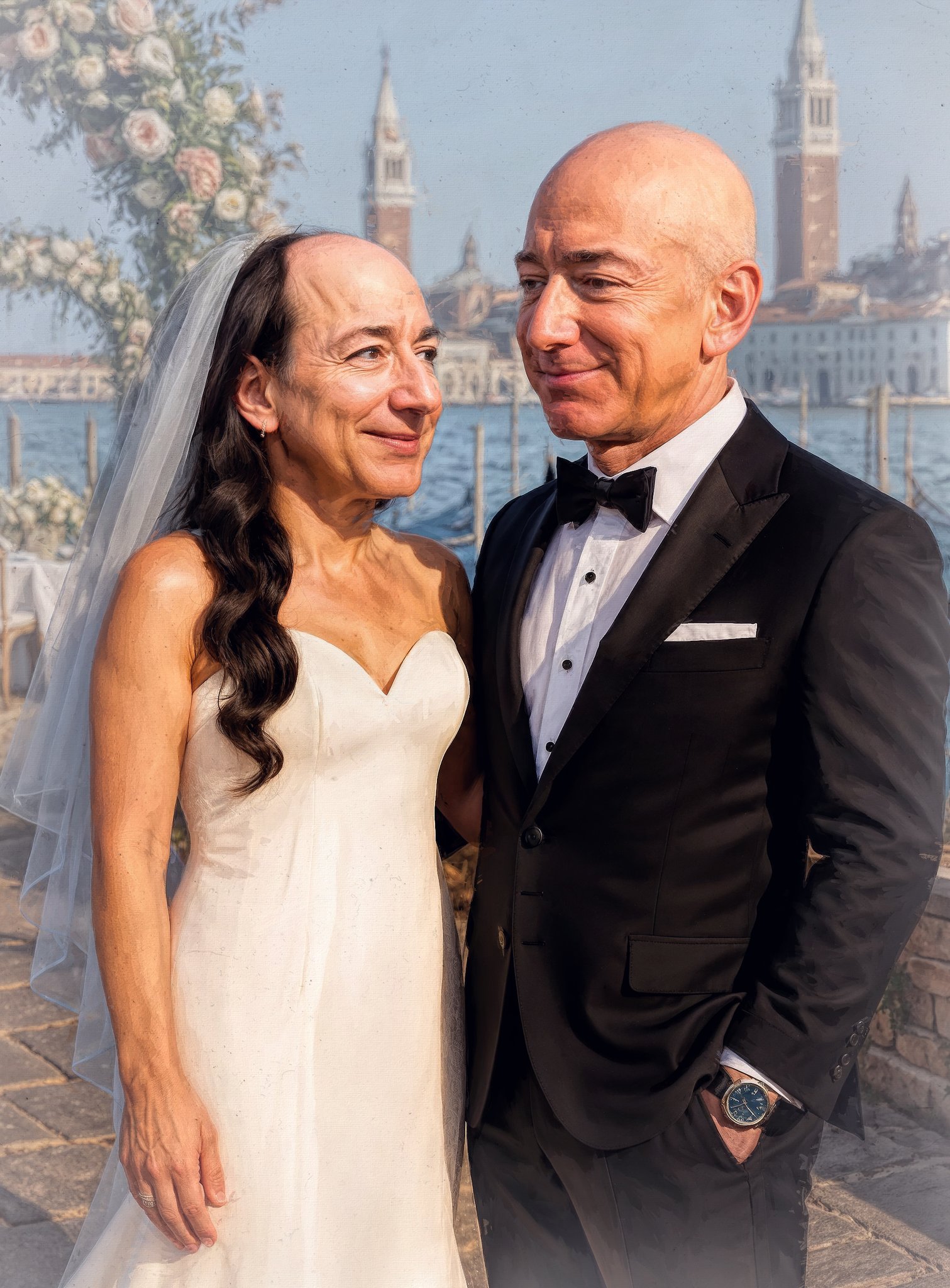i now pronounce you,  Bezos and Bezos!! ❤️
