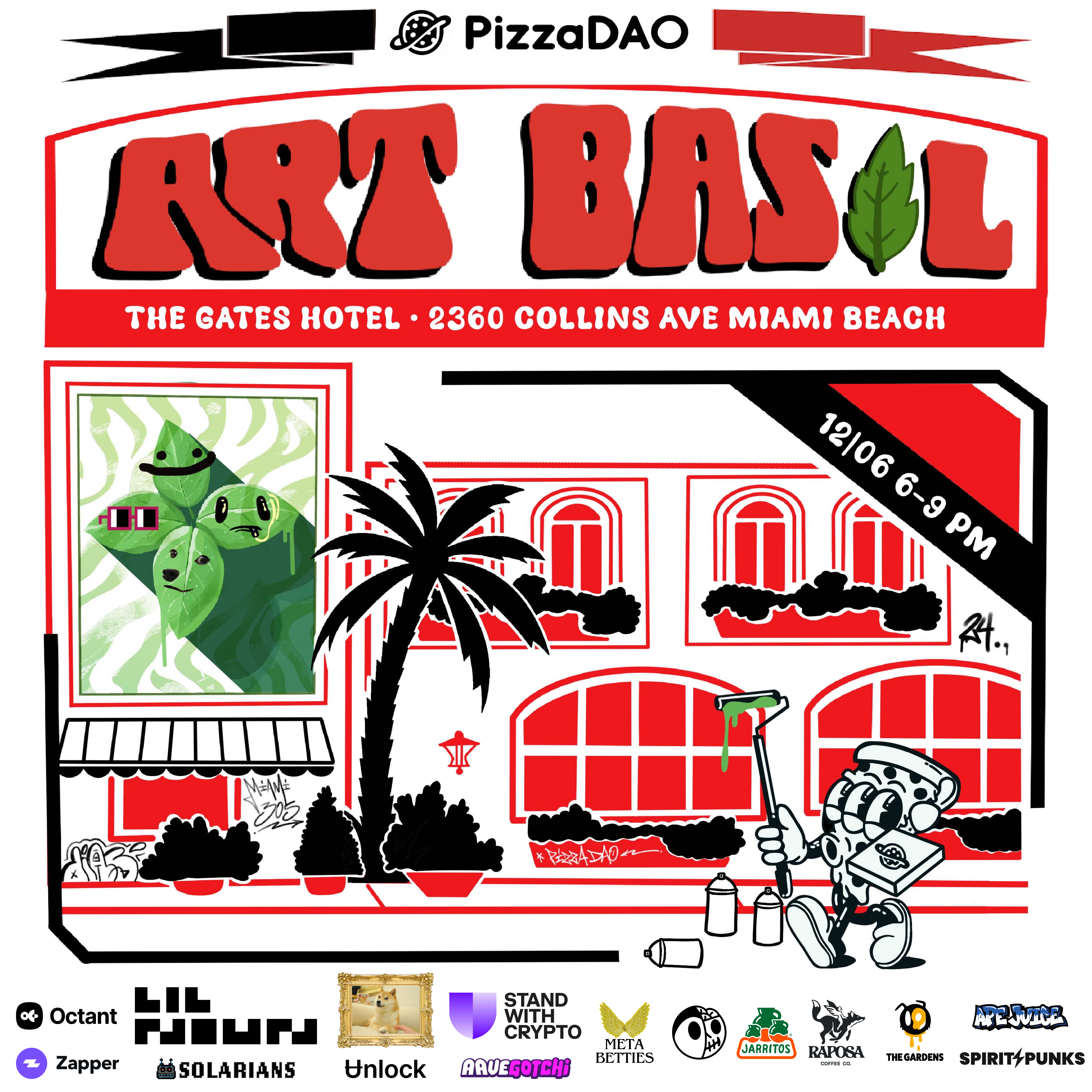 Ticket for Art Basil