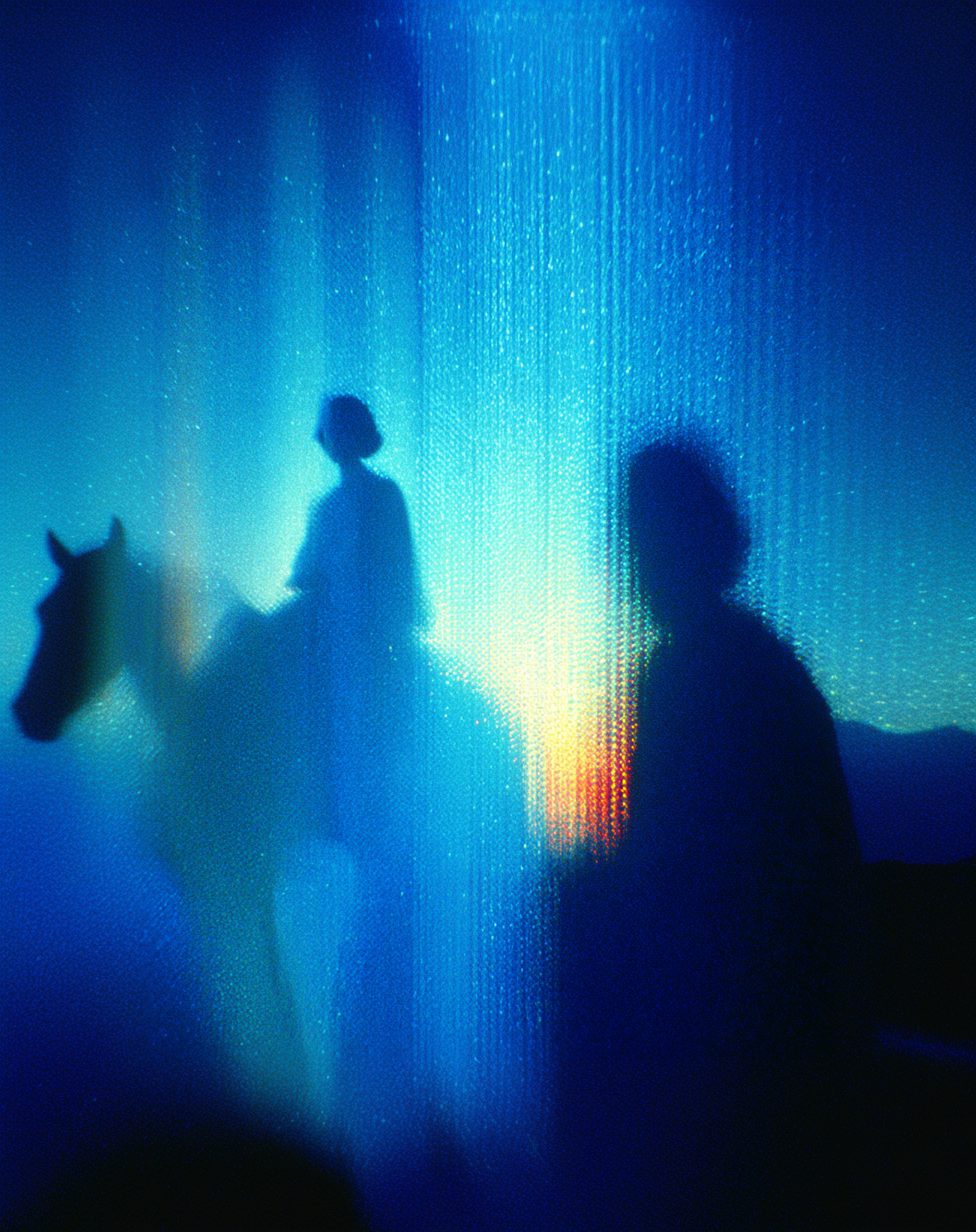 All that's glittering is turning blue.