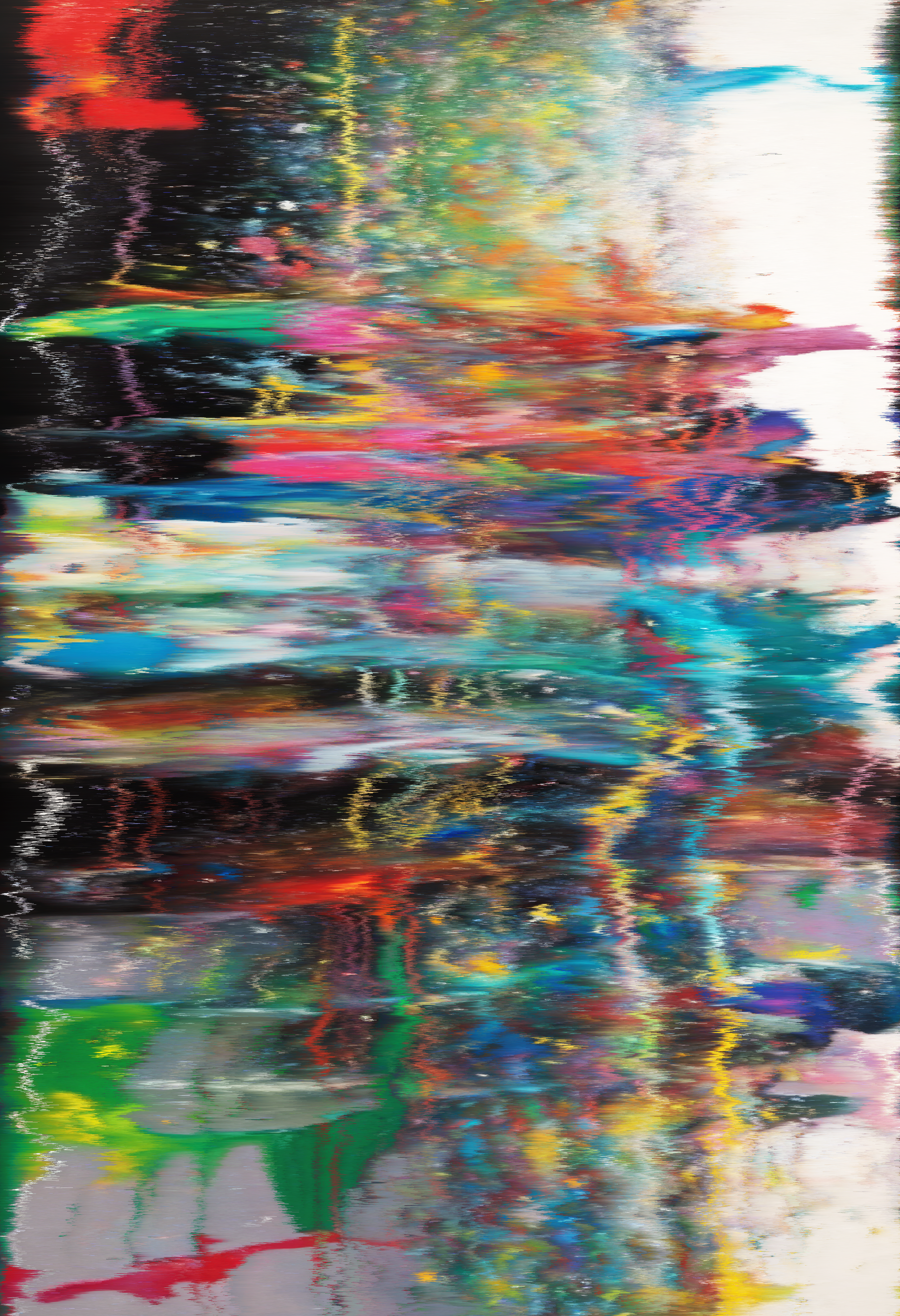 Step by step illusions soften into space