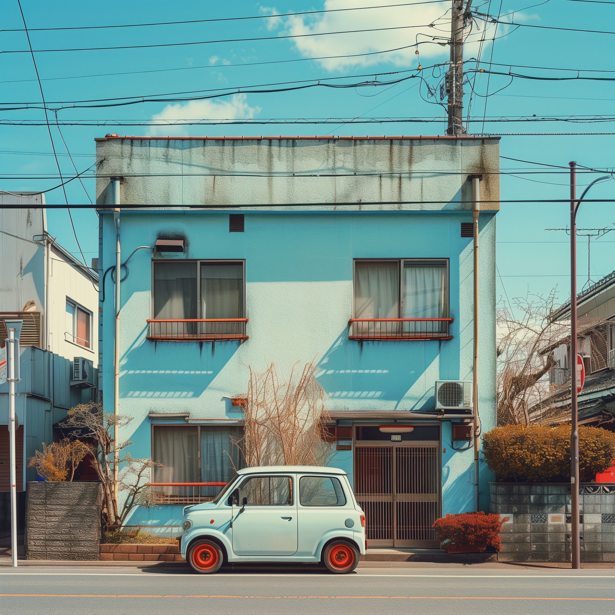 /imagine a house in Japan
