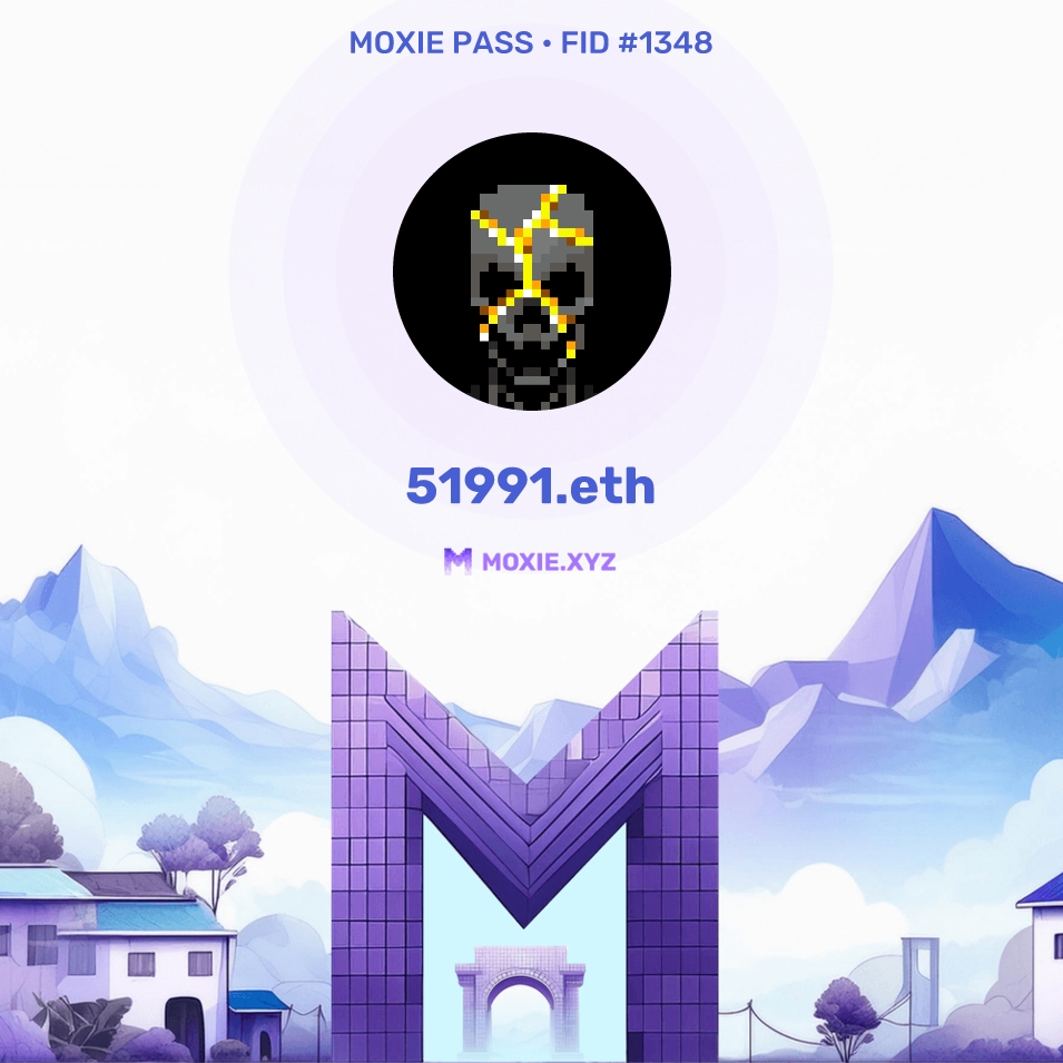 Moxie Pass # 1348