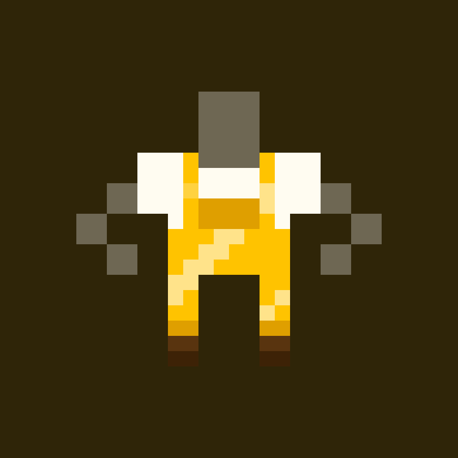 Golden Miner Outfit