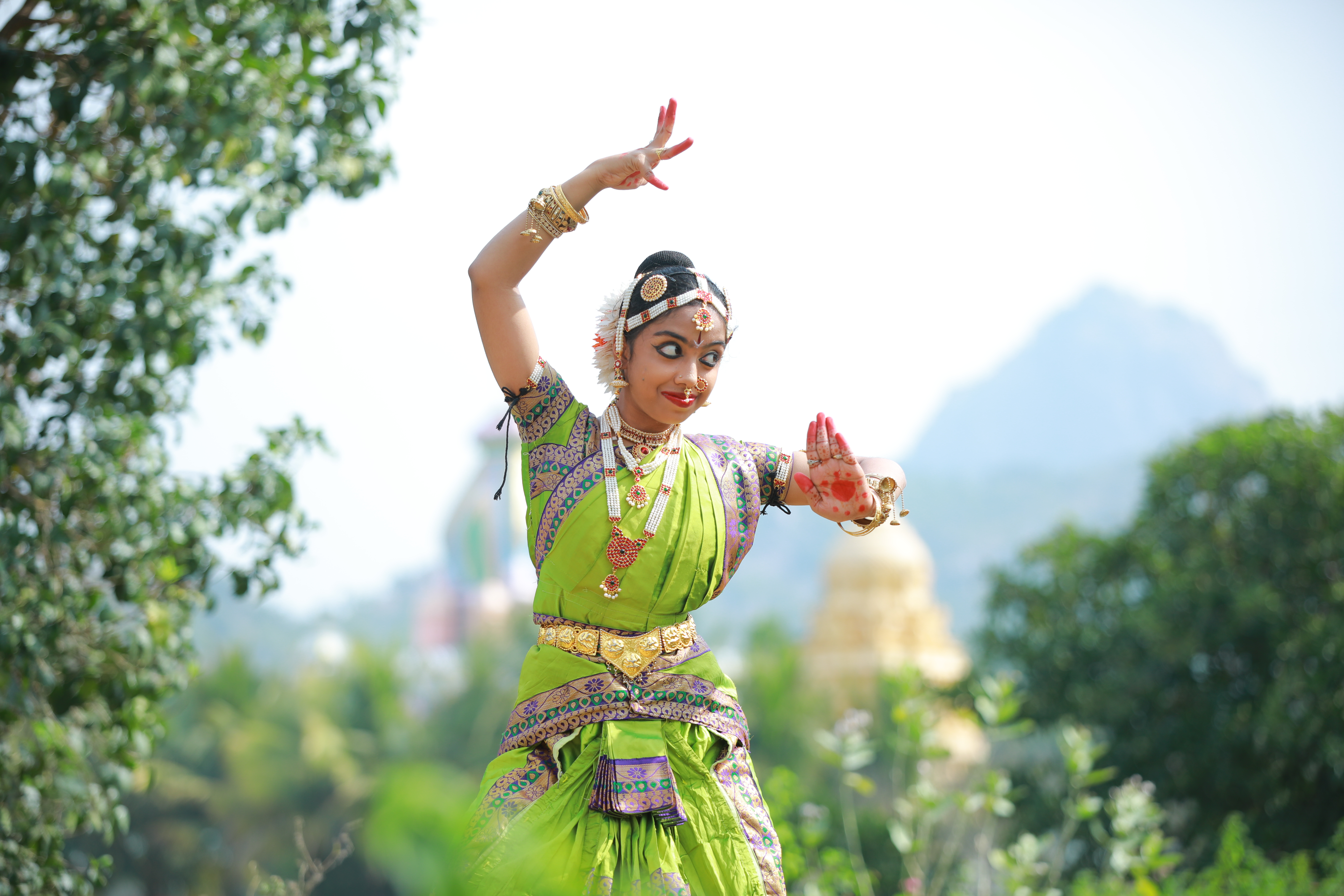 Bharathanatiyam dancer