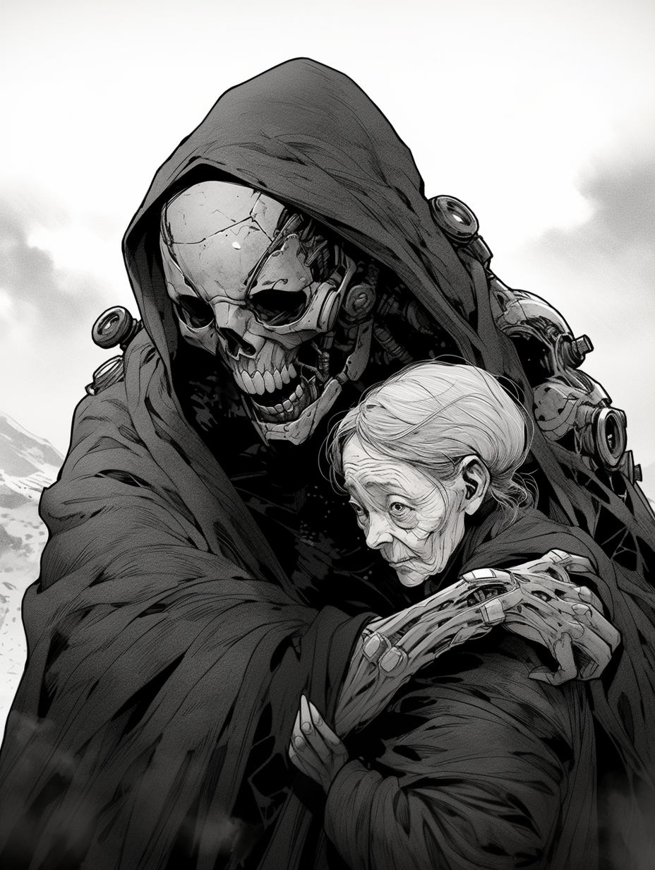 Last Embrace of Steel and Bone