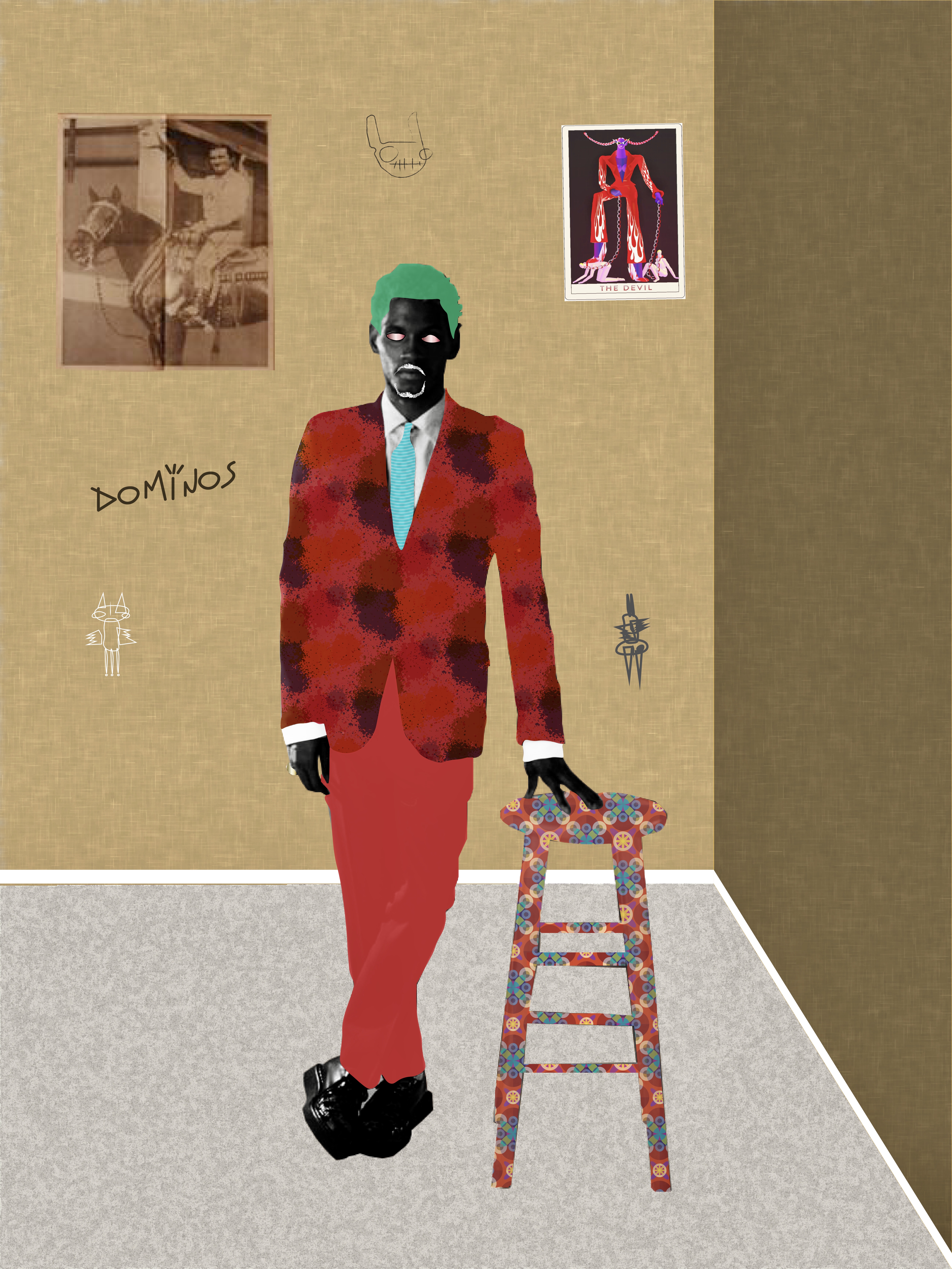 Portrait by the devil