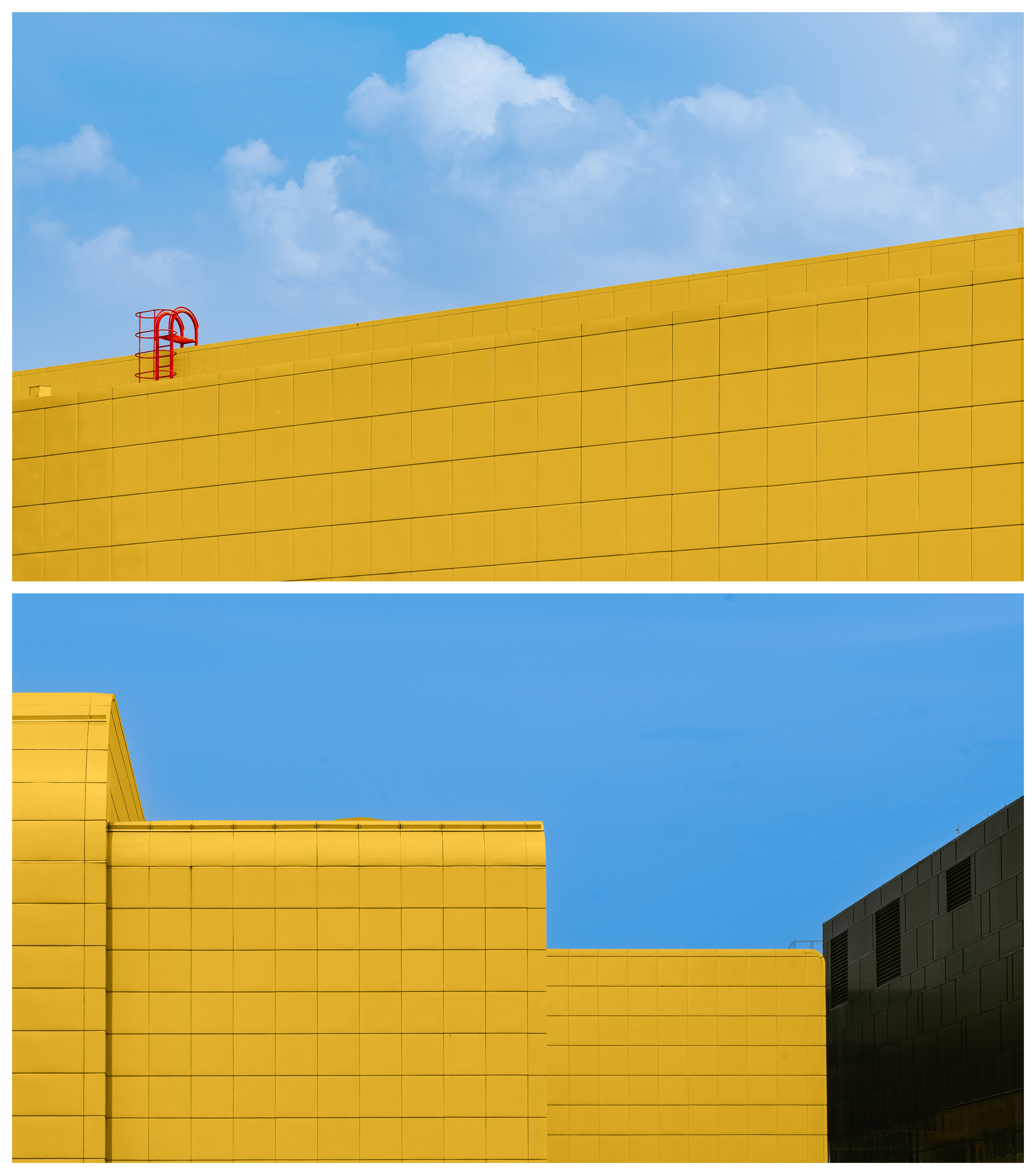 "yellow in blue"  - A Based & Yellow Spotlight Edition by Priyanka #10140