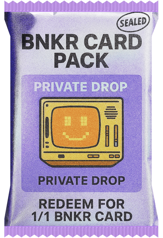 BNKR CARD PACK #1552