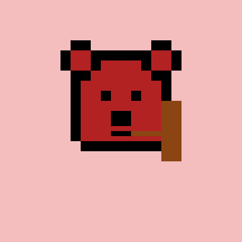 Pixel Bear #246