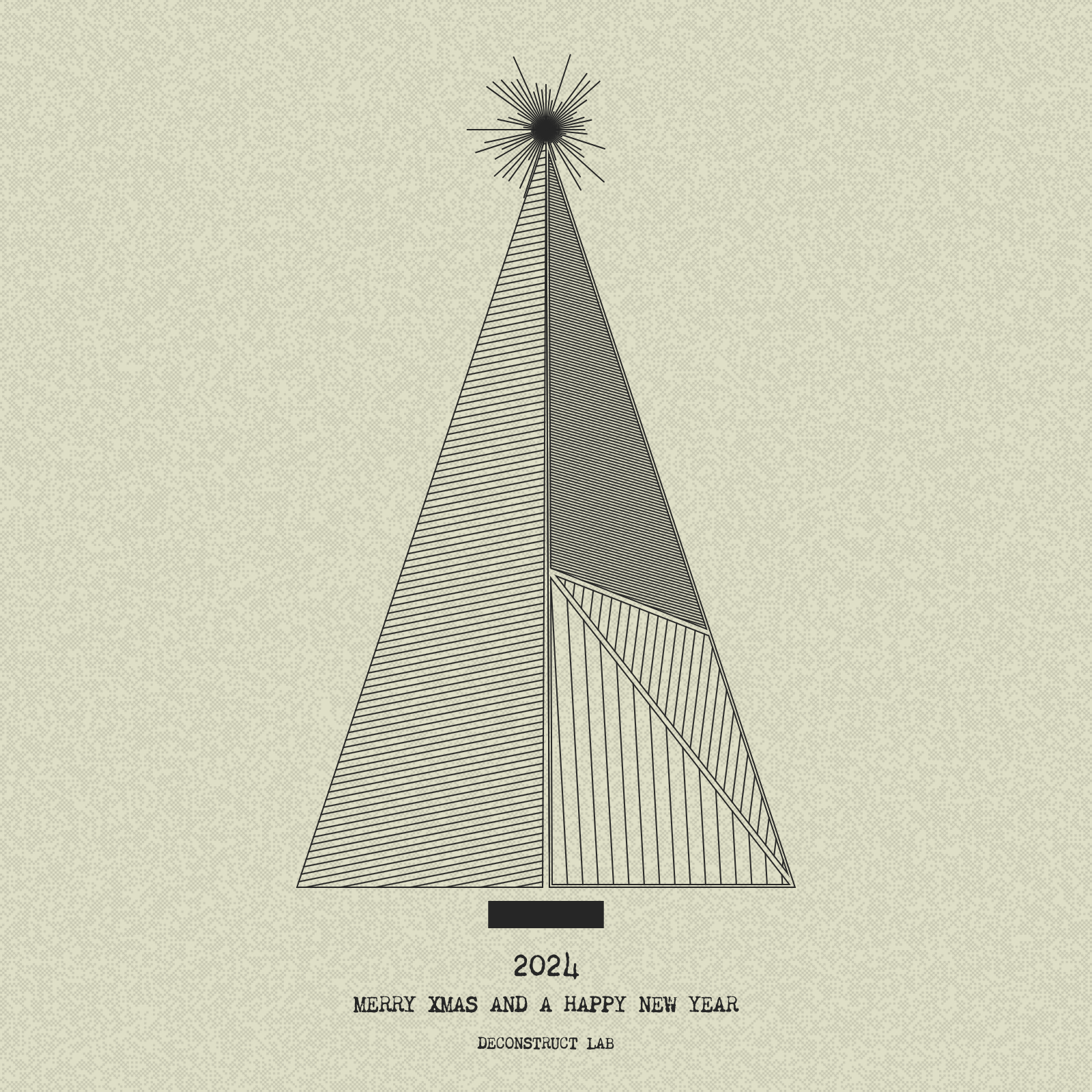 Have Yourself a Merry Little Geometric Tree #189