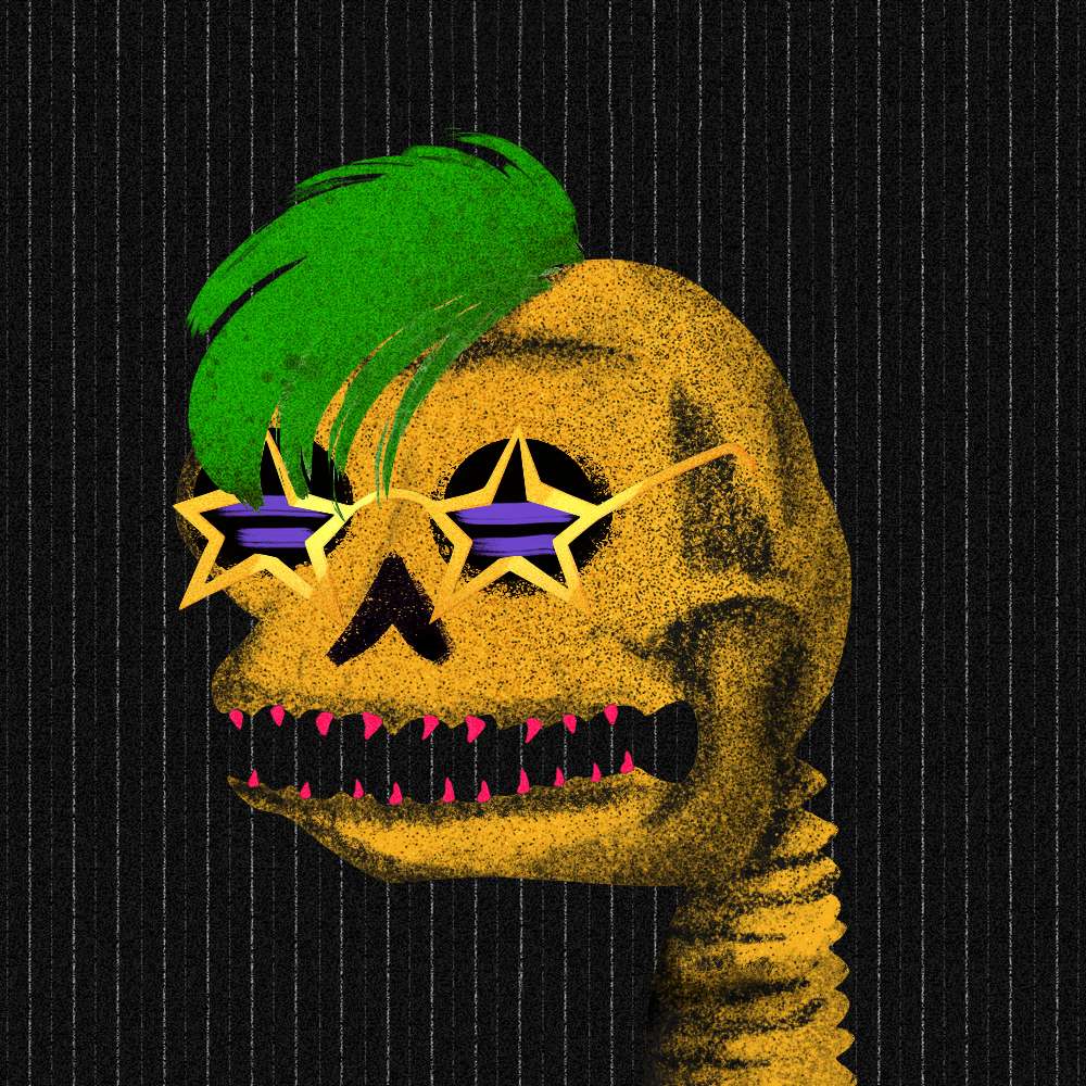 Skull P3P3 #2537