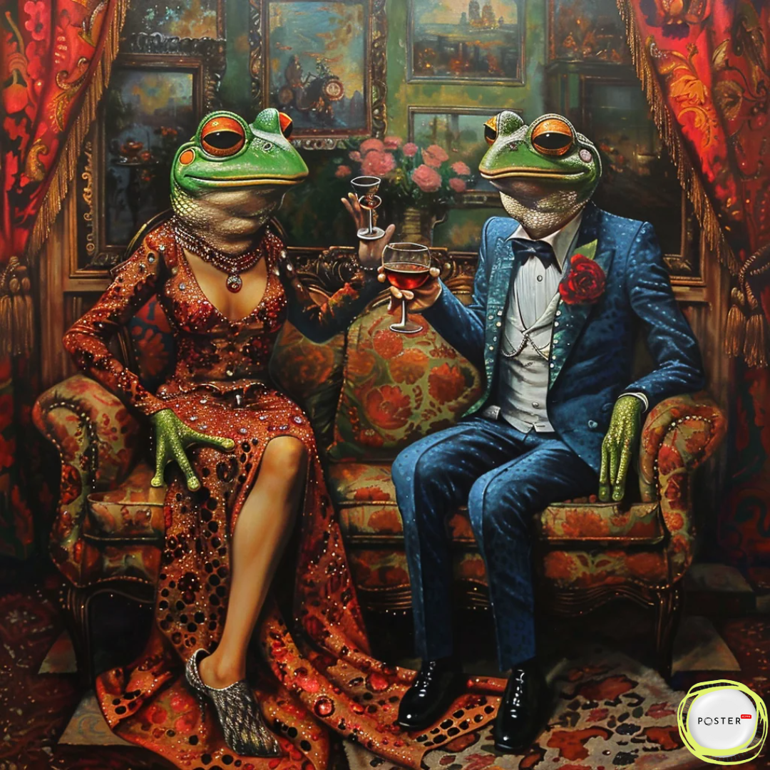 cyber pepe portrait 40/300