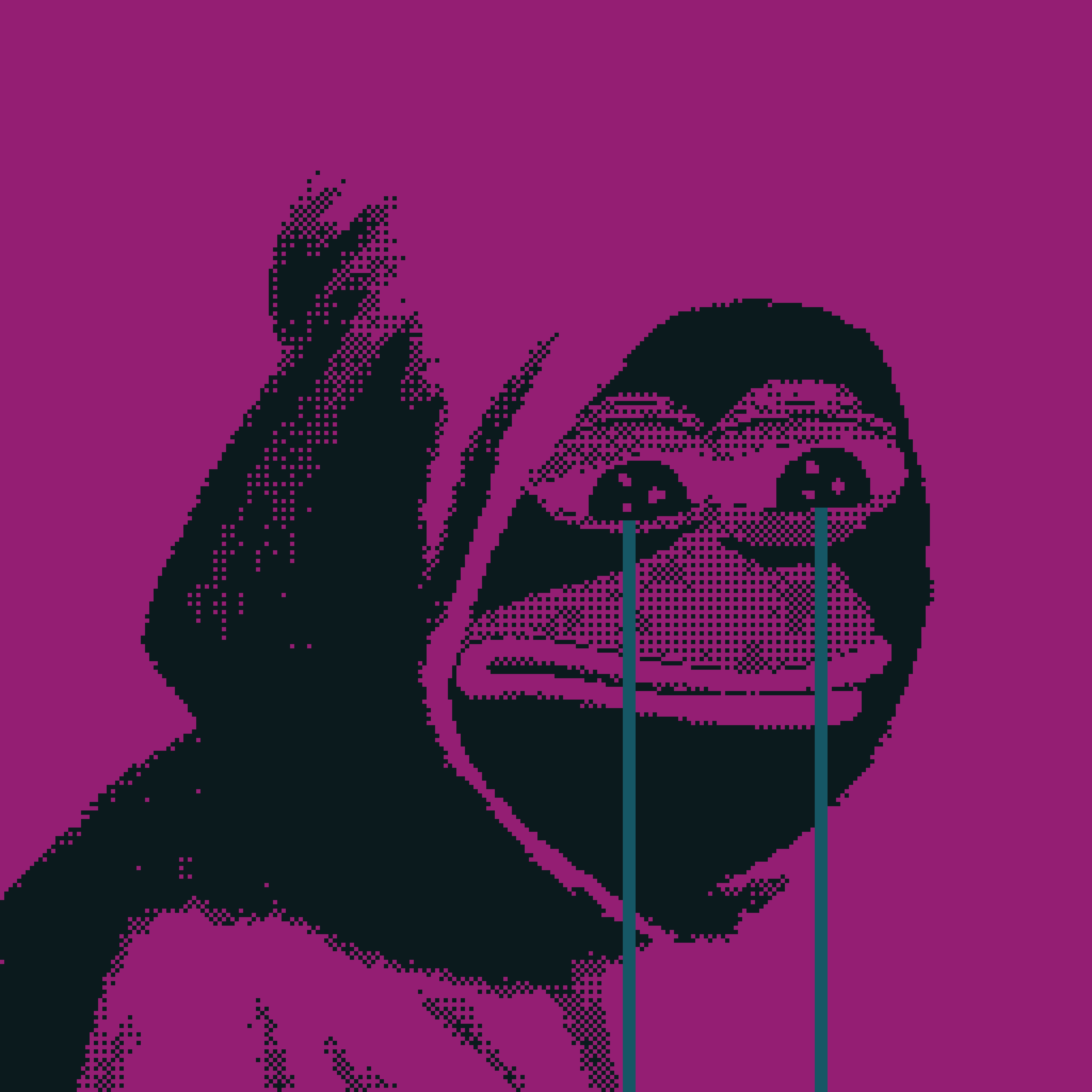 sad frog