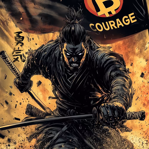 Courage: "勇気" (yūki)