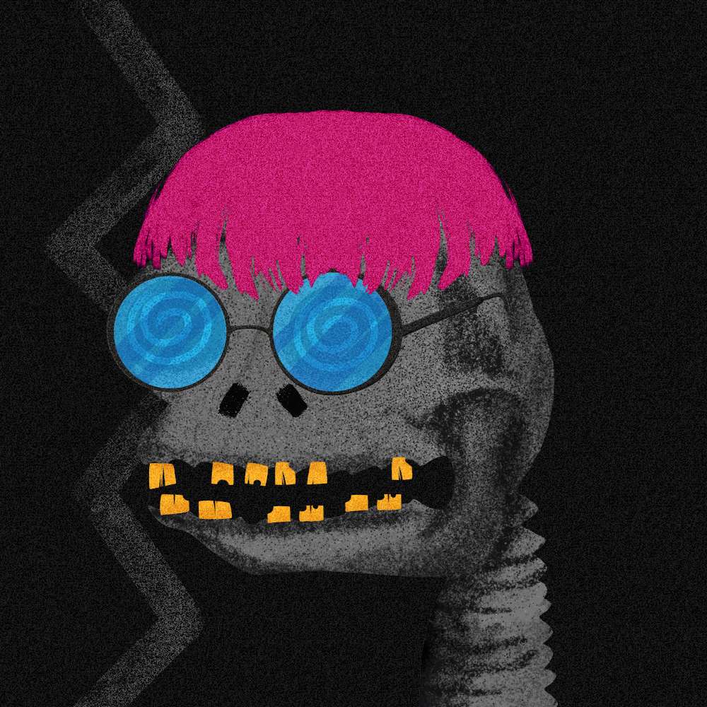 Skull P3P3 #2536