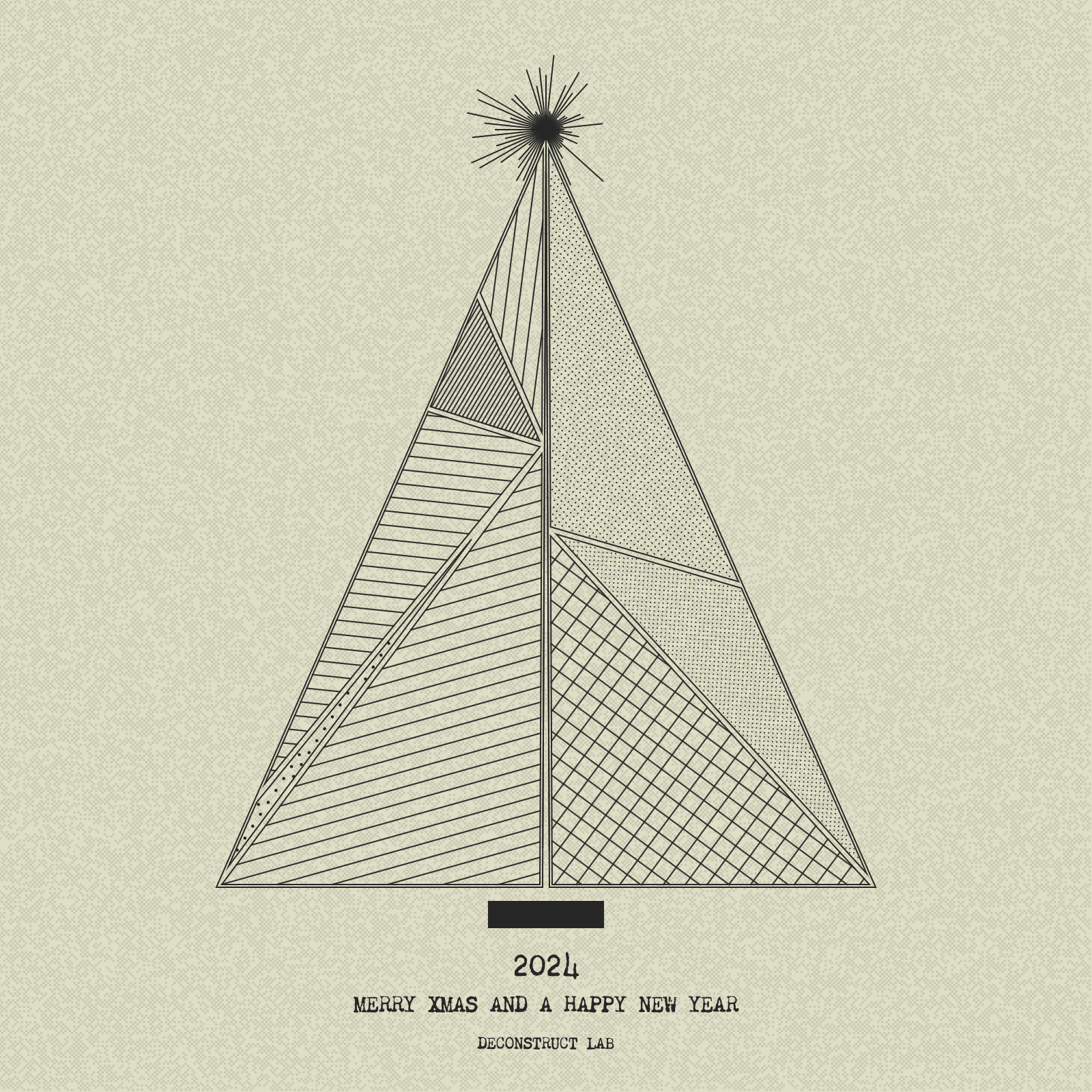 Have Yourself a Merry Little Geometric Tree #191