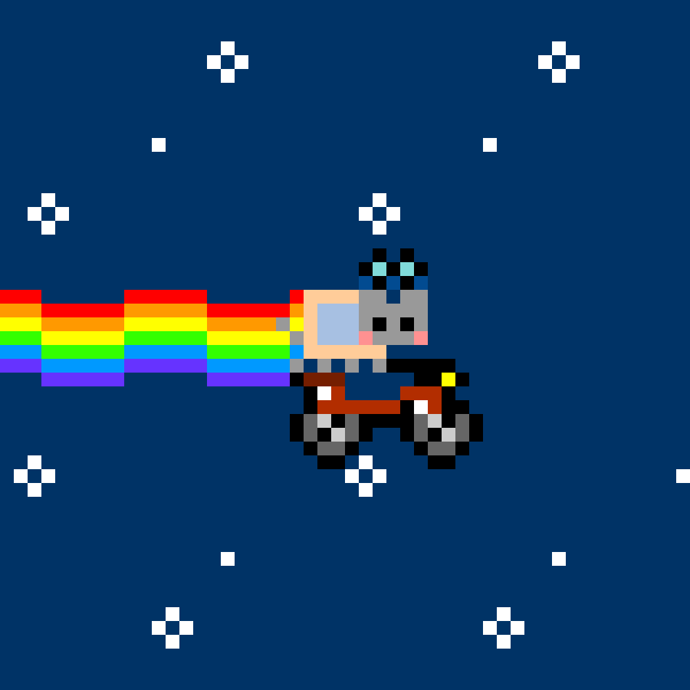 Biker Dot Cat