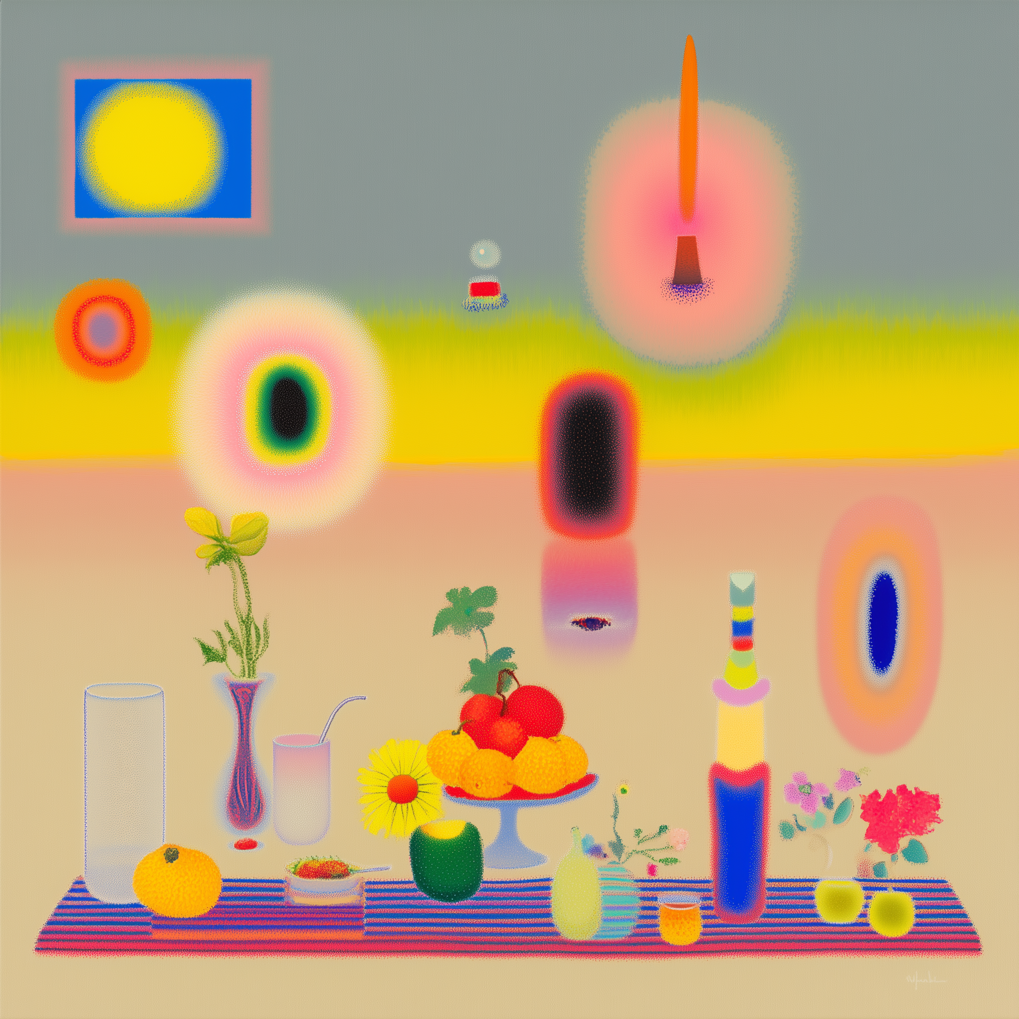 Neon Fruit And Lost Cocktails