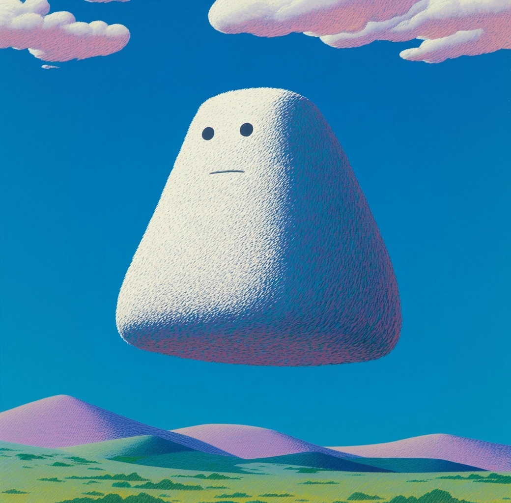 Moai with the soul of a marshmallow