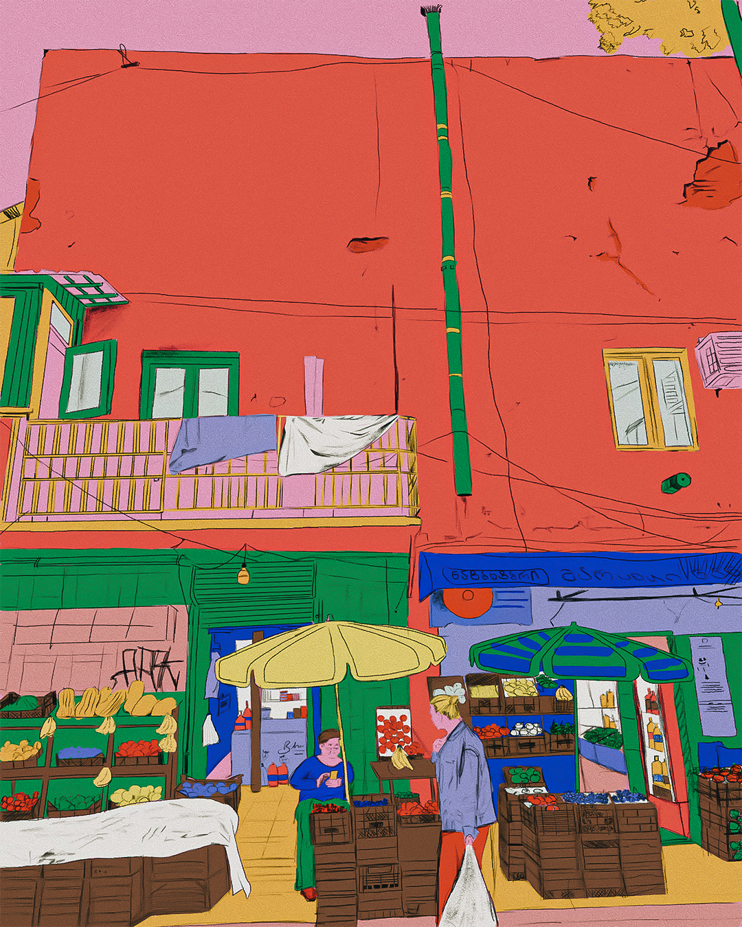 Colorful street series I