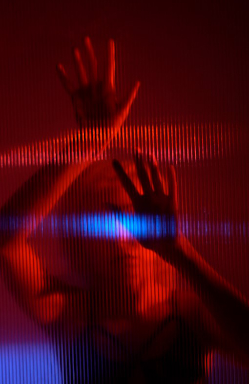 Behind glass #3
