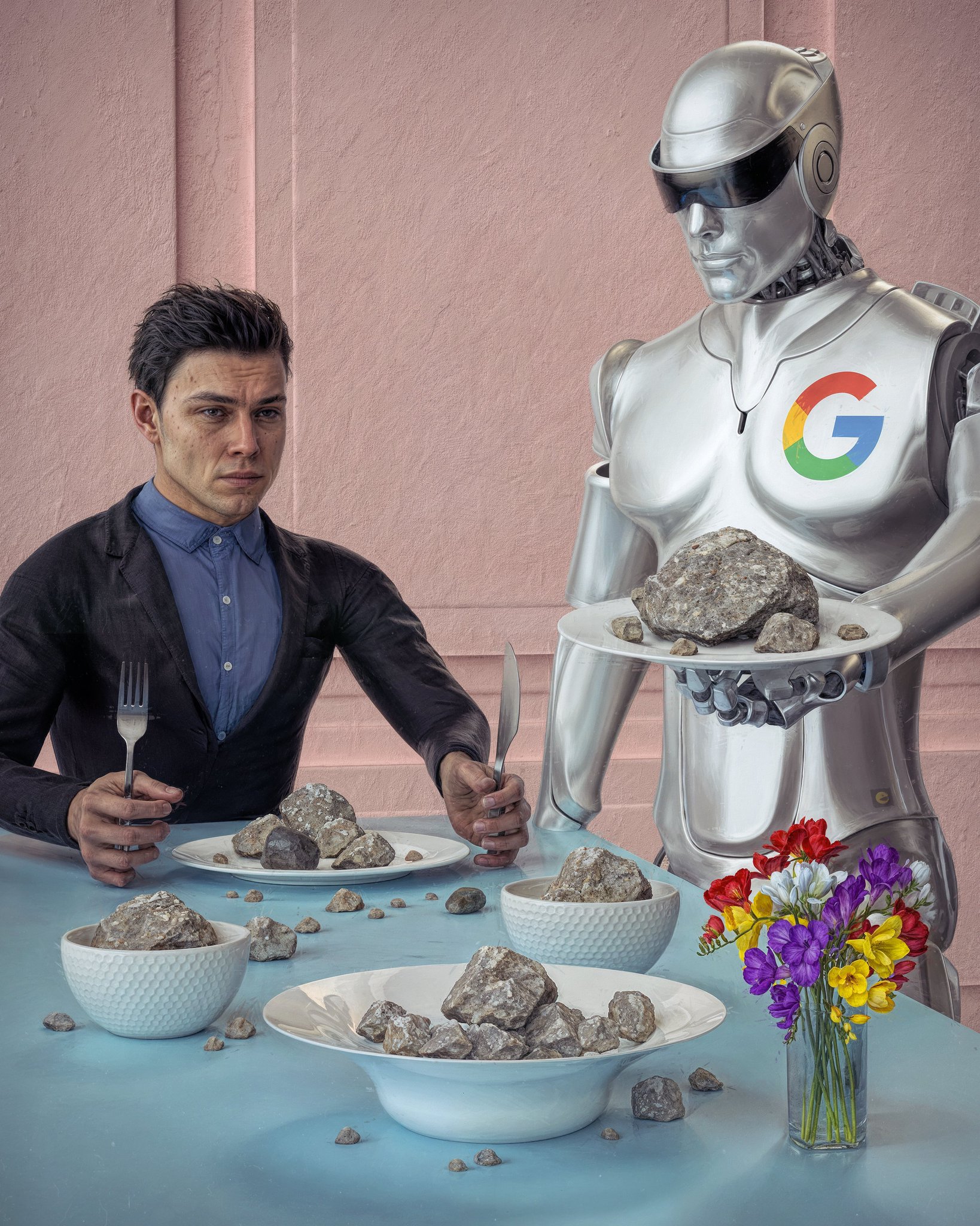 GOOGLE SERVING UP SOME DELICIOUS ROCKS