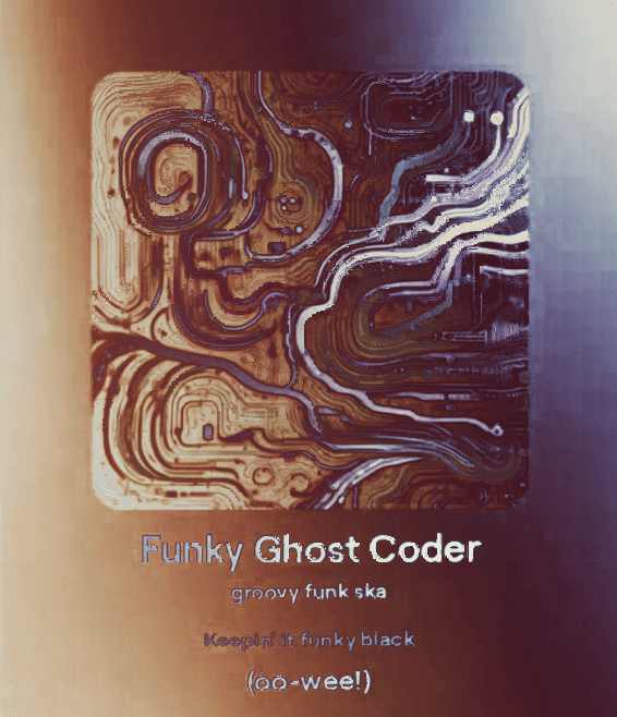 Funky Ghost Coder
