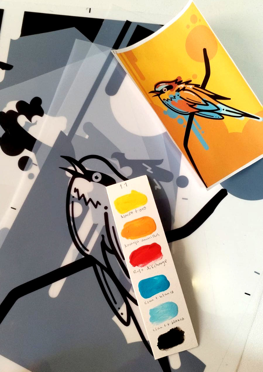 My 1st Serigraphy Art!!! #35