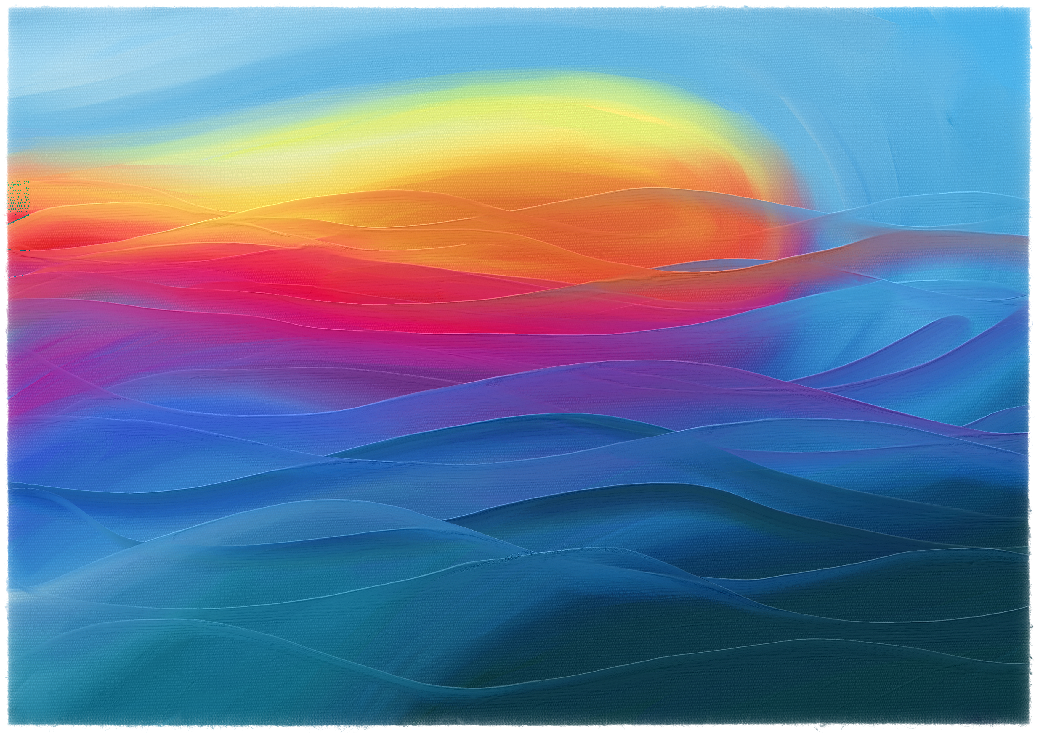 Abstract Sunrise #5