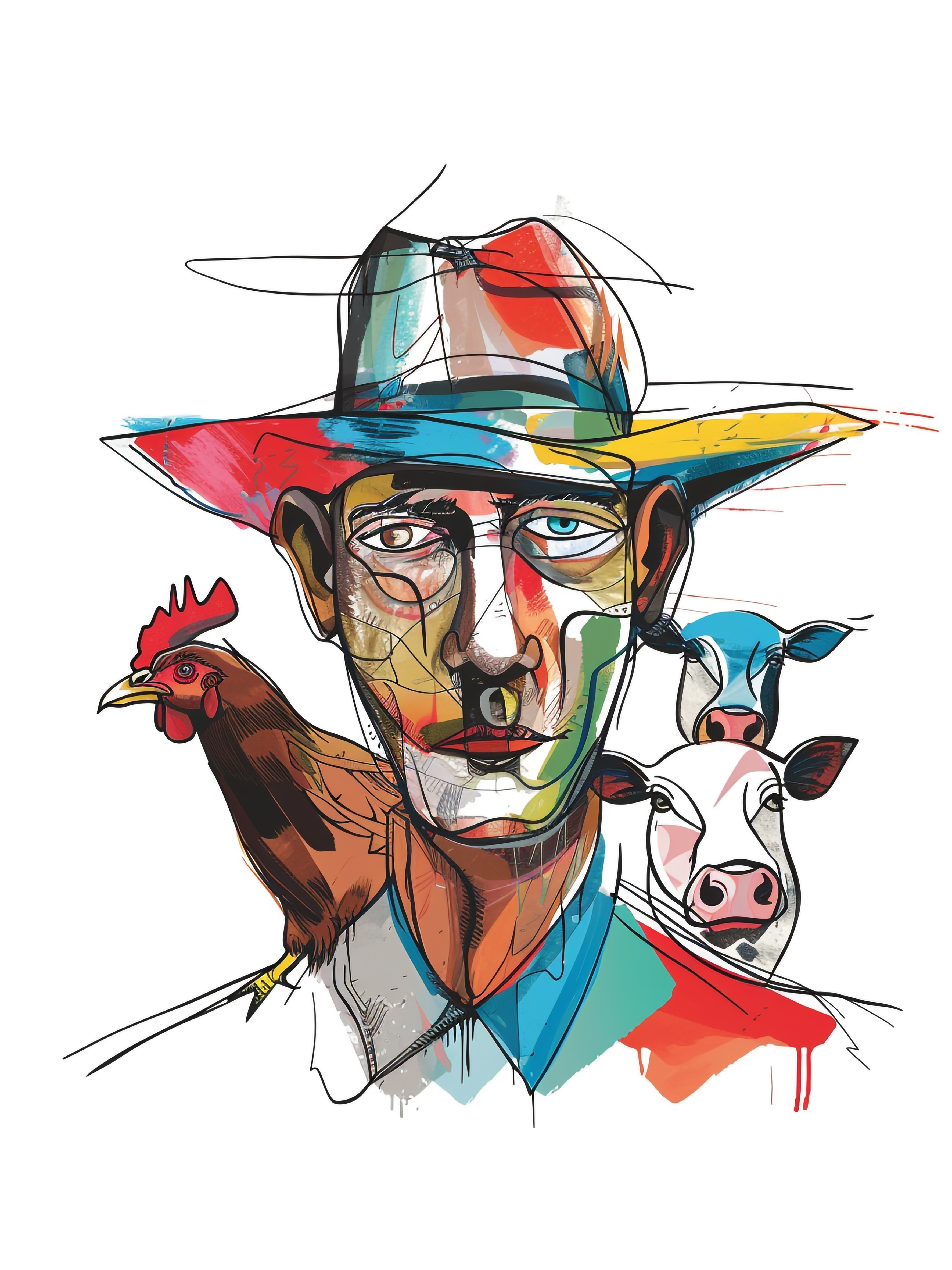 Landlinien Portrait #5