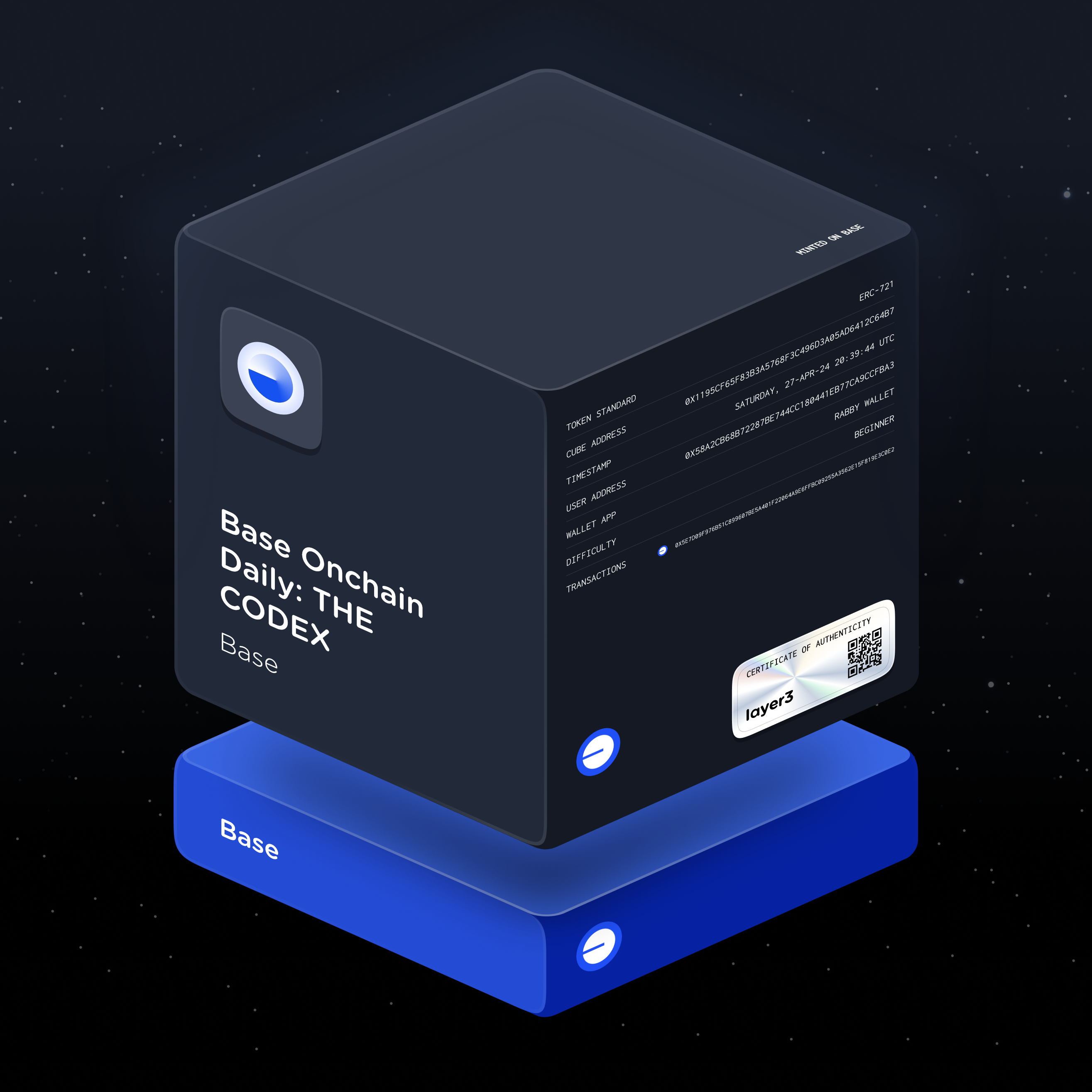 Base Onchain Daily: THE CODEX