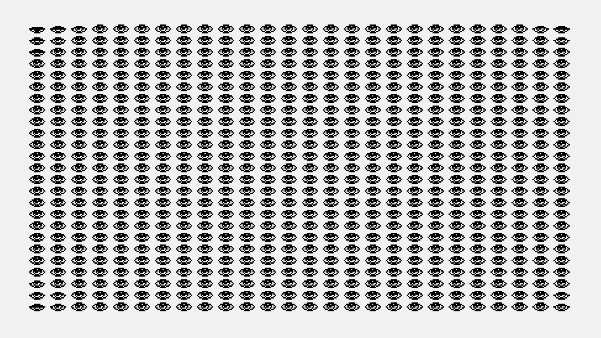 Living in the pupil of one thousand eyes