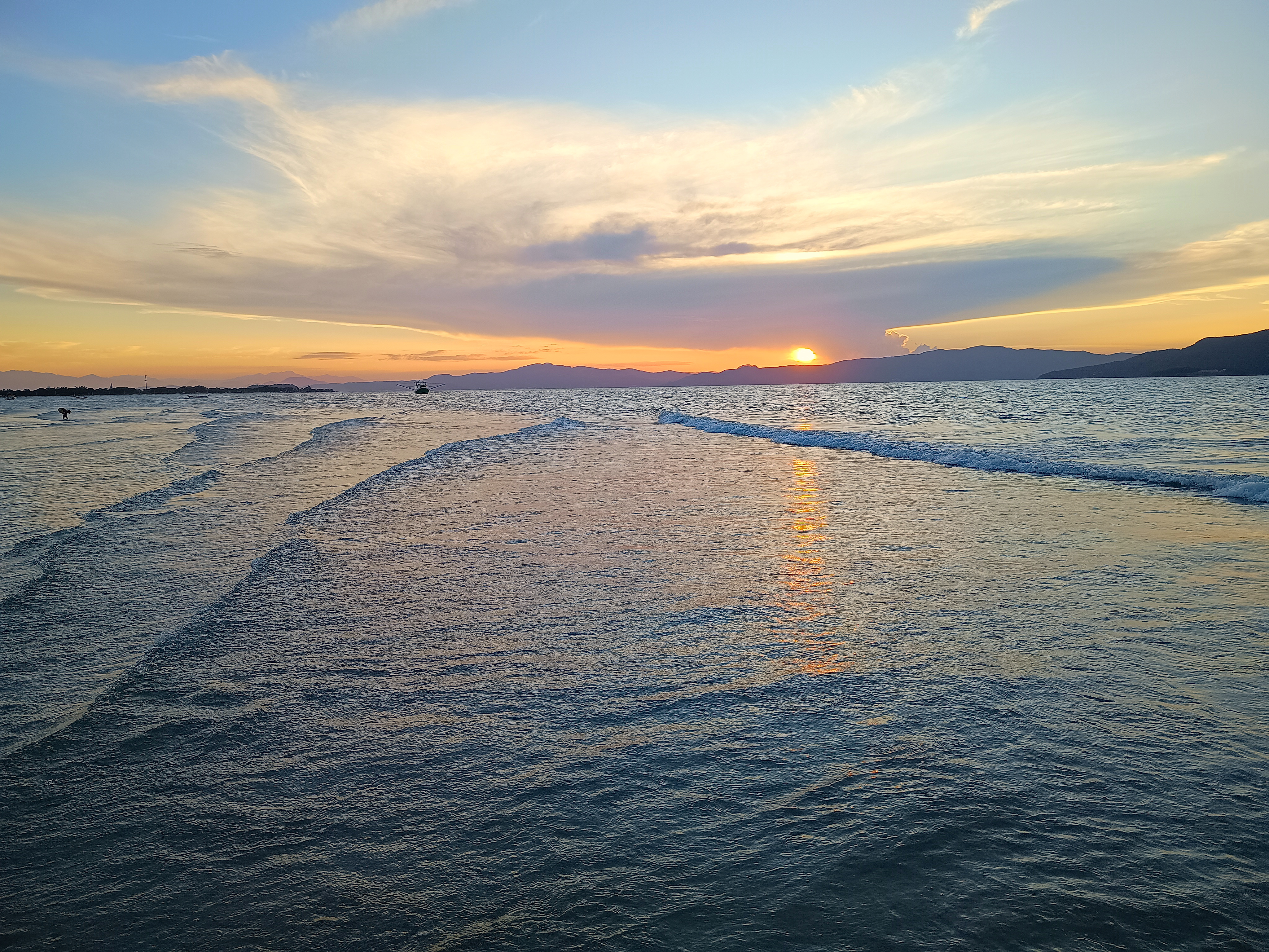 Colorful sunset