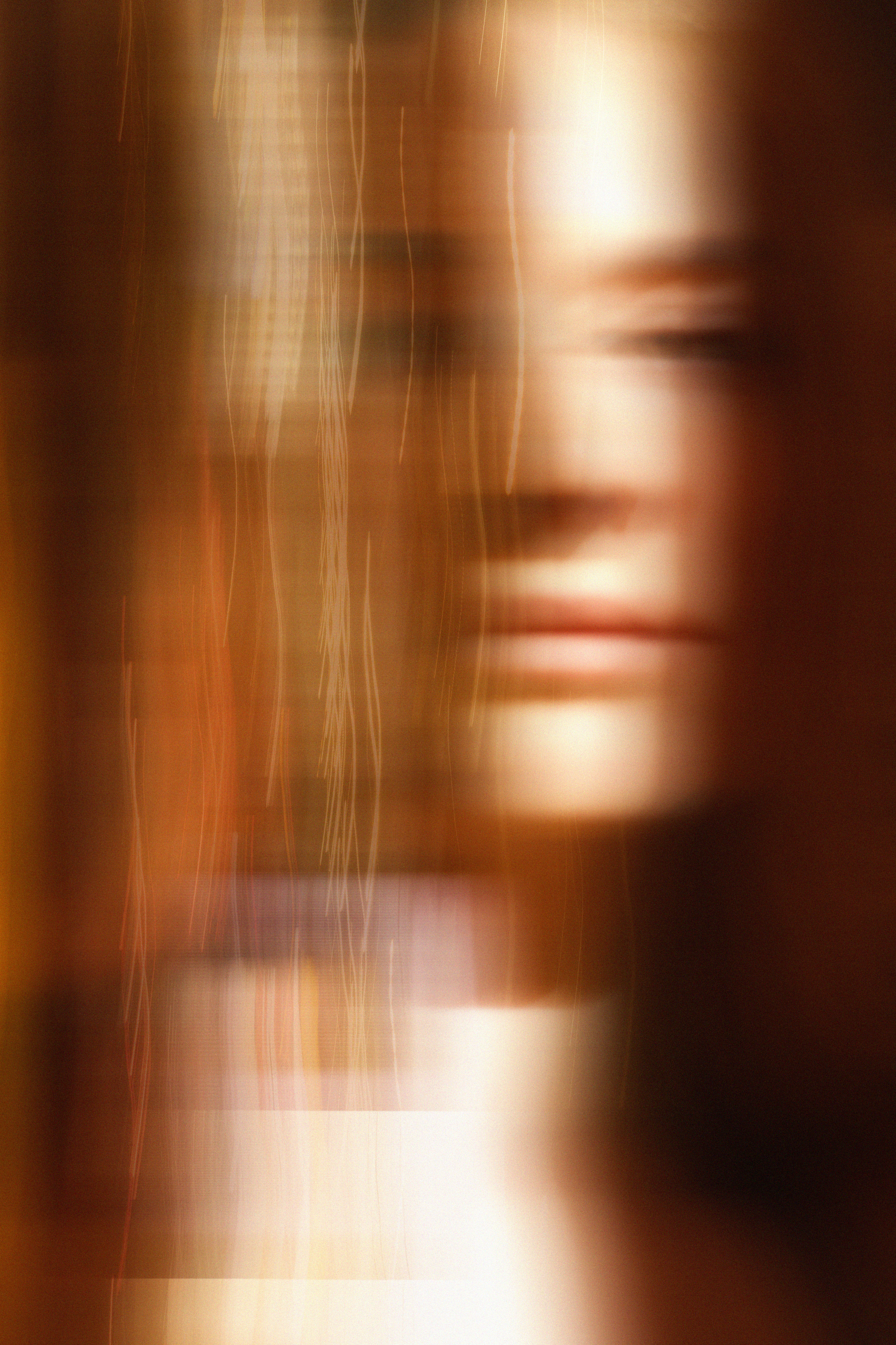 Blurred silhouette
