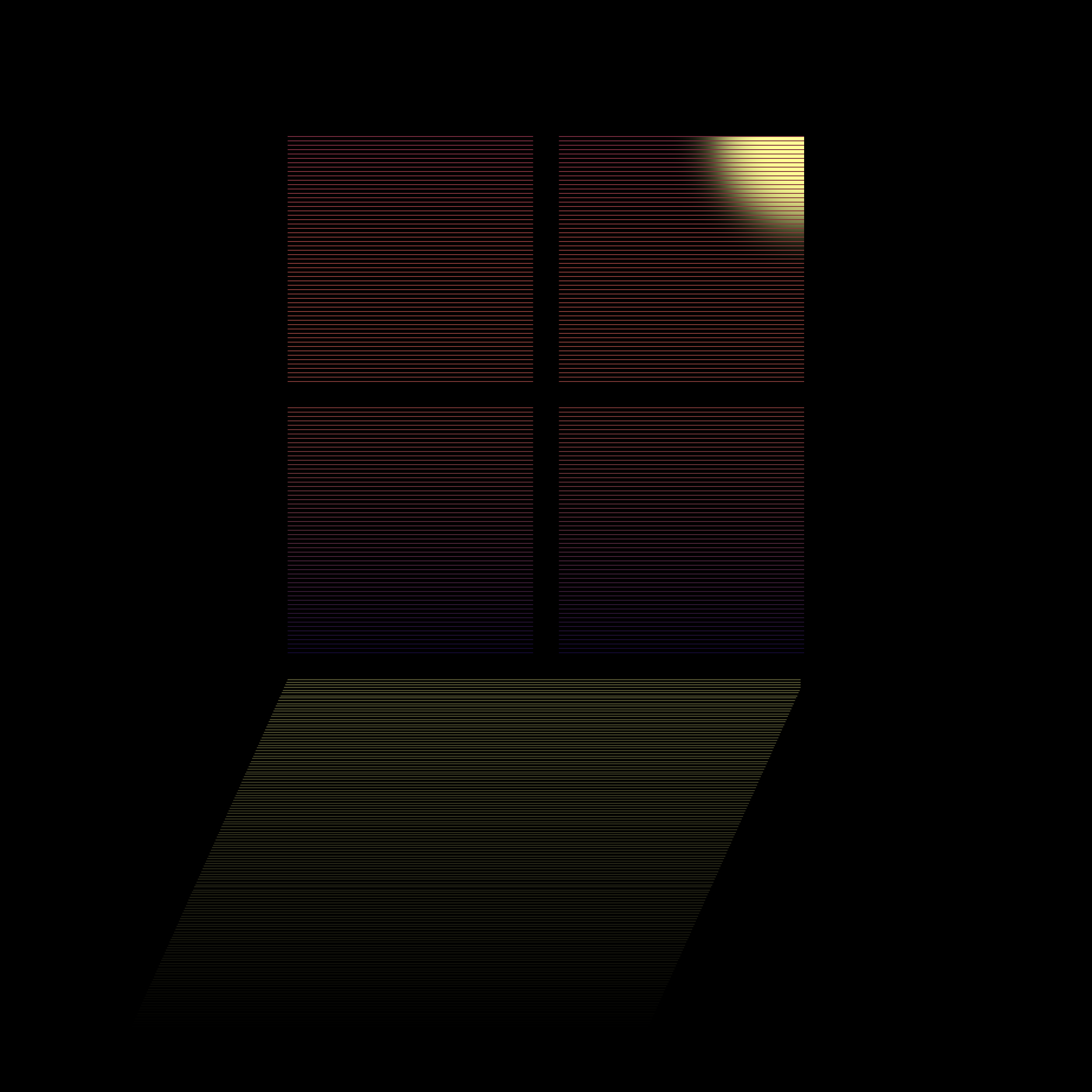 la fenêtre (soleil couchant)
