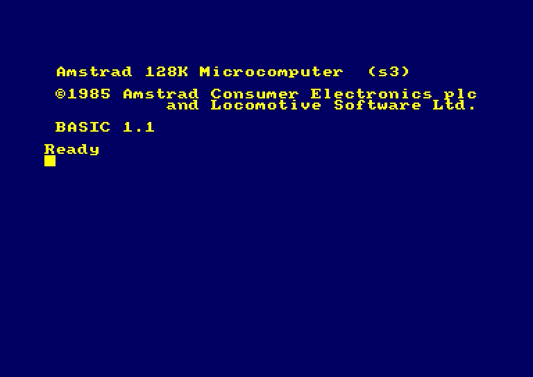 Amstrad 🙃