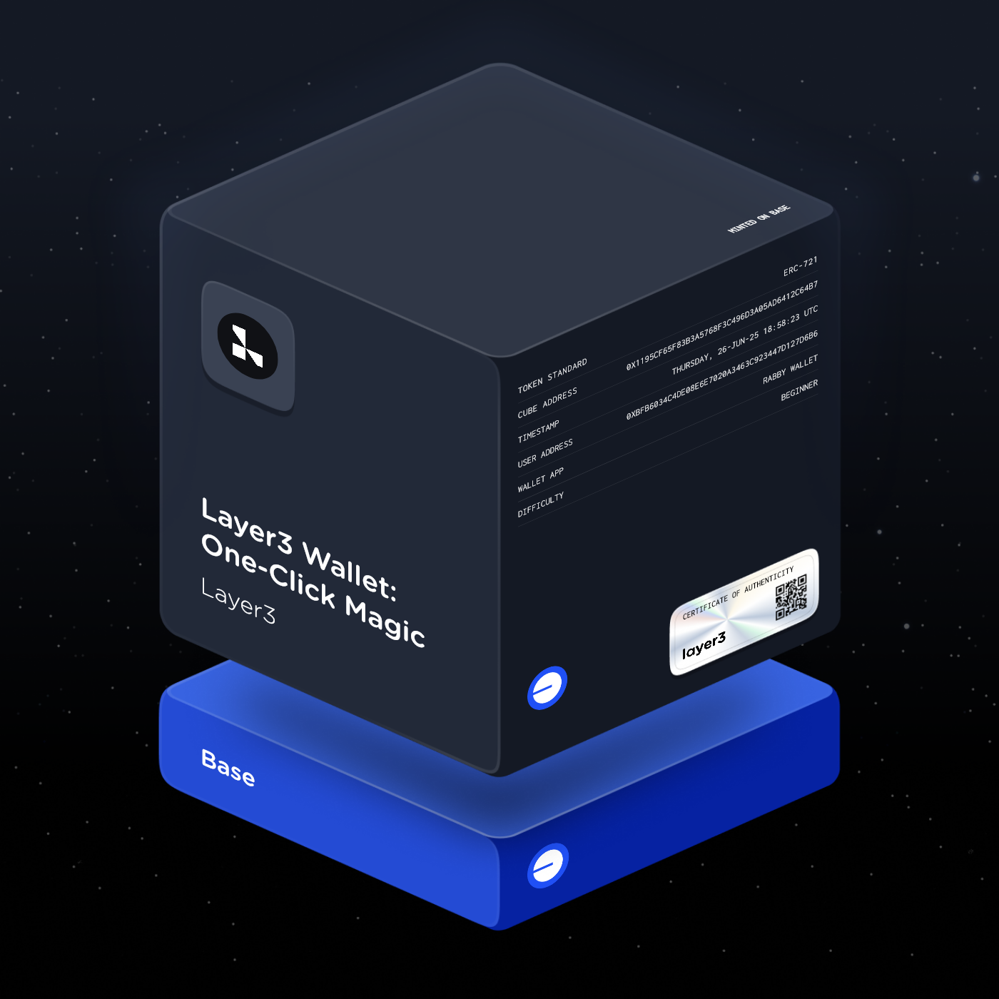 Layer3 Wallet: One-Click Magic