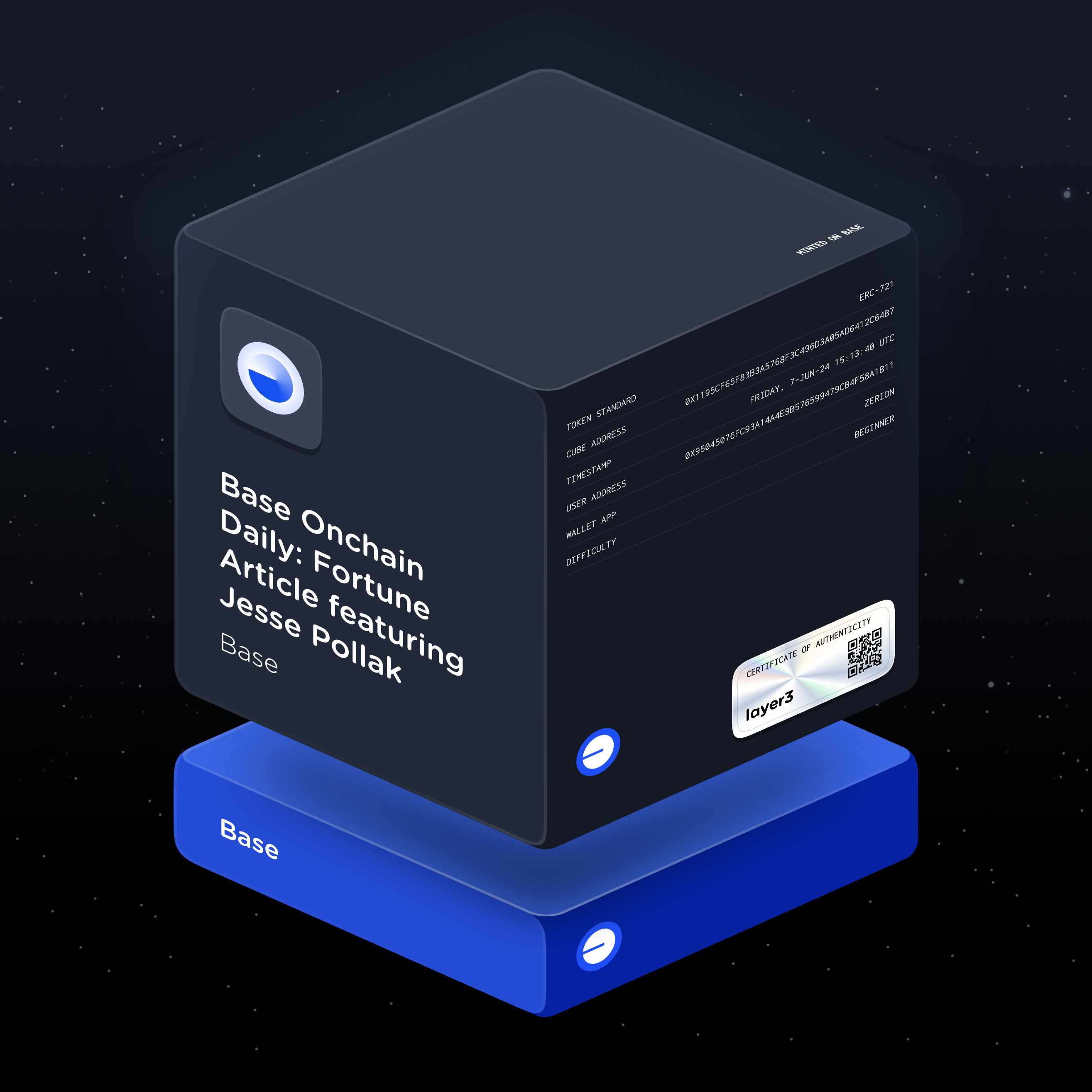 Base Onchain Daily: Fortune Article featuring Jesse Pollak