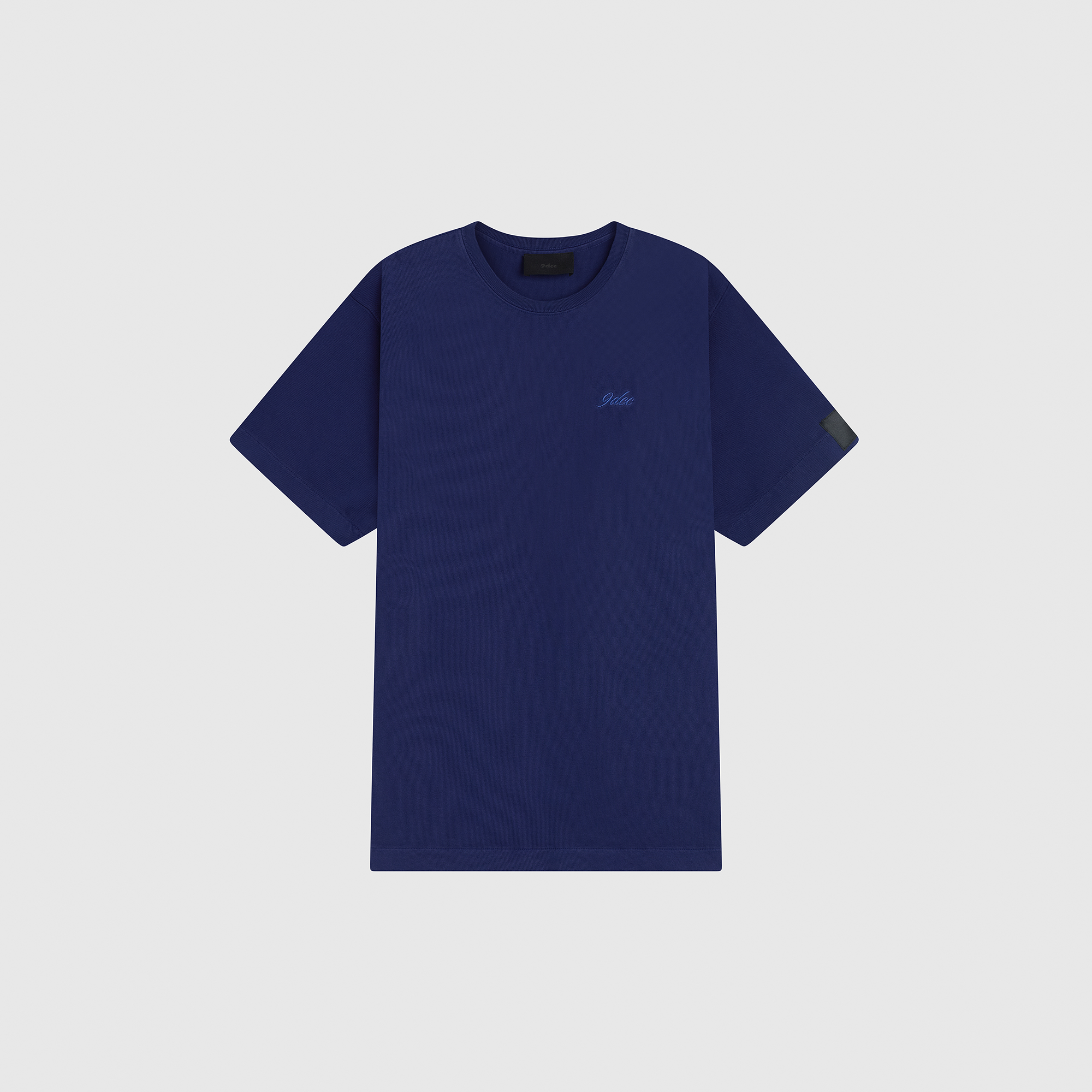 9DCC ESSENTIAL HEAVYWEIGHT TEE IN SAPPHIRE #34