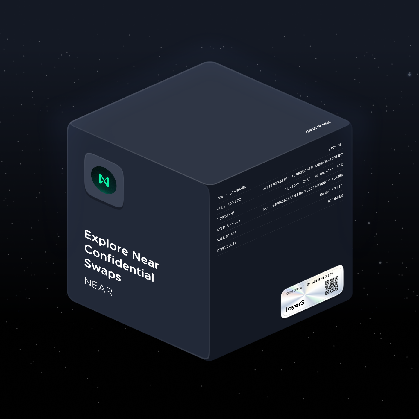 Explore Near Confidential Swaps