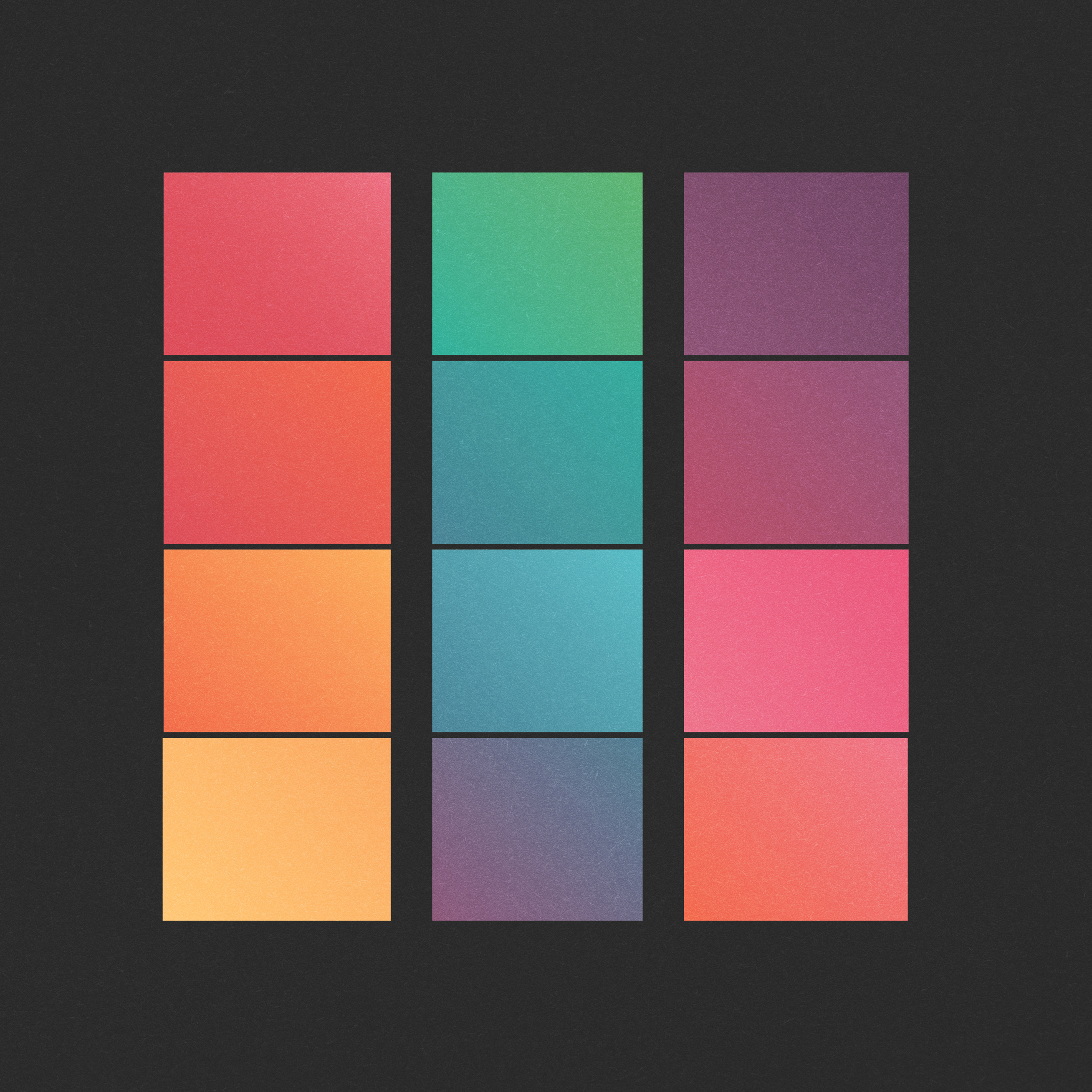 Shape Shift Chromatic – colour palette