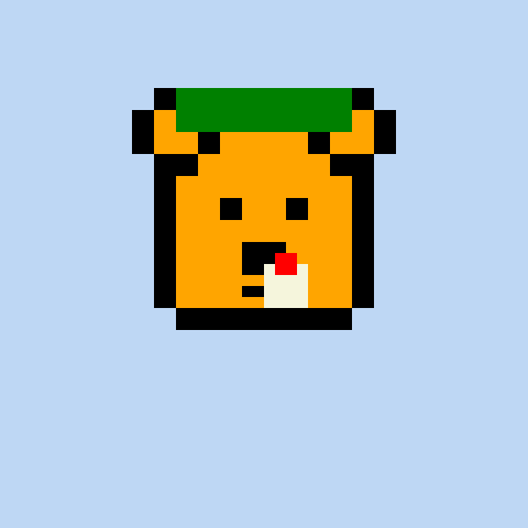 Pixel Bear #43652